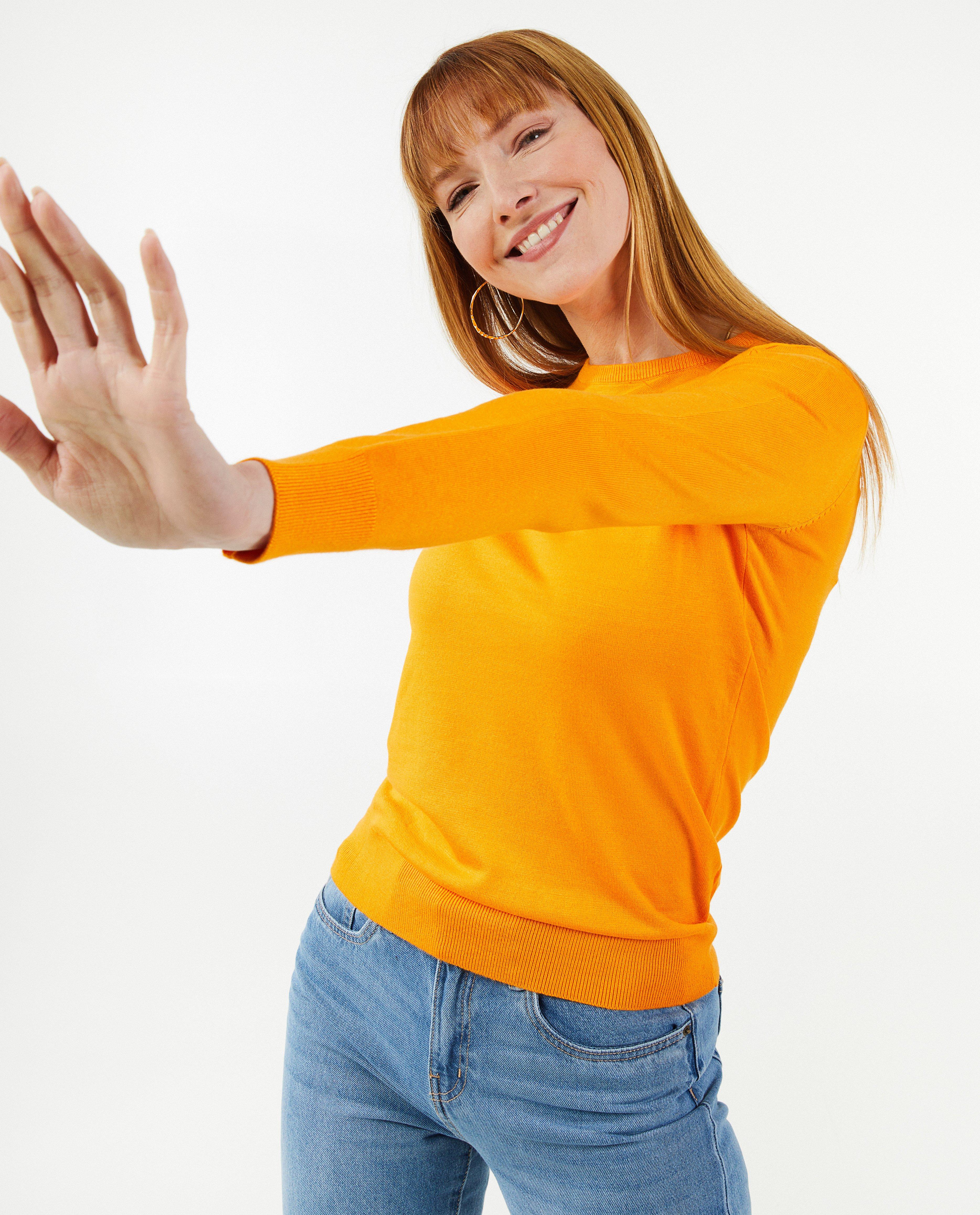 Sweats - Pull vert-jaune