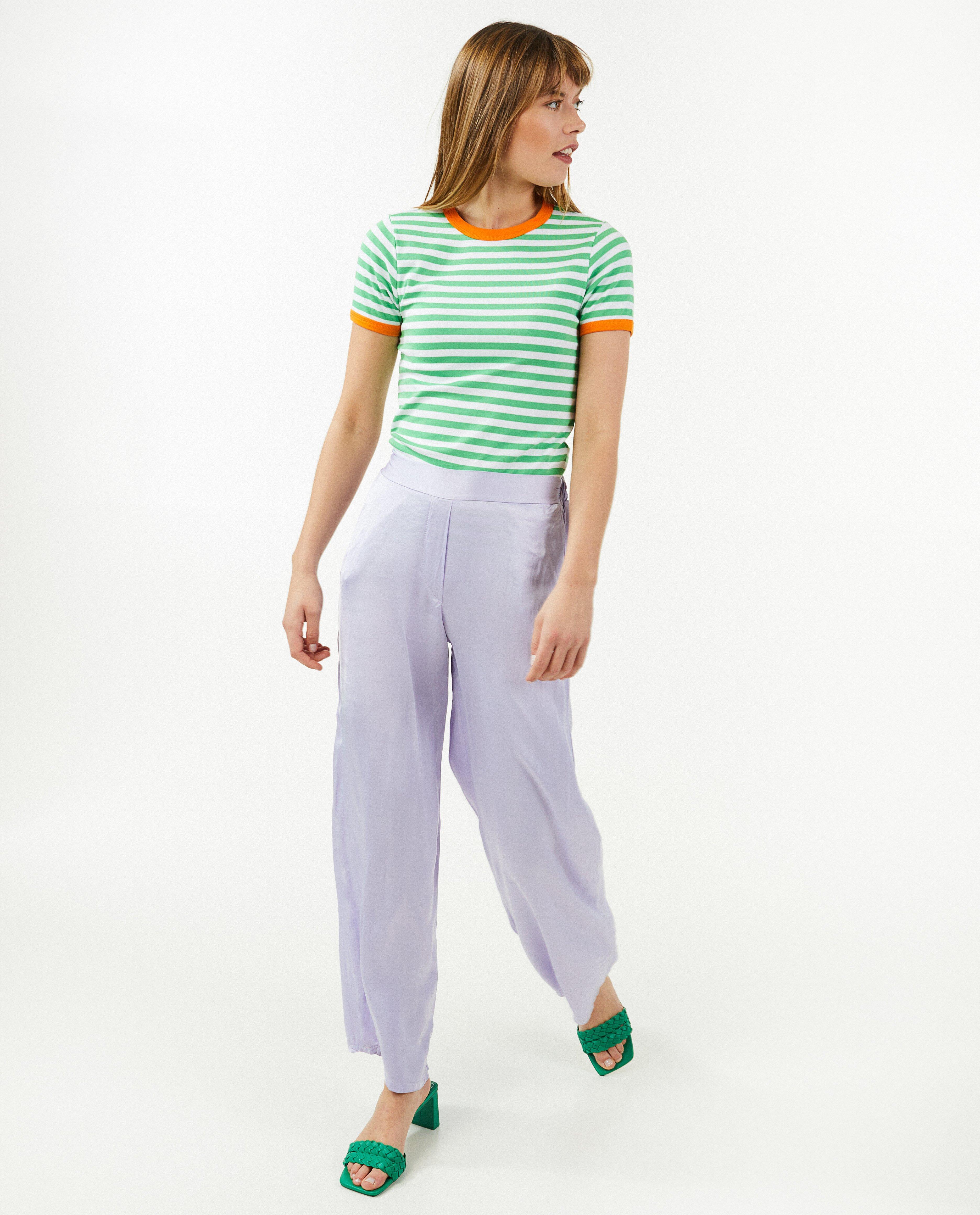 T-shirt met strepen - null - OVS