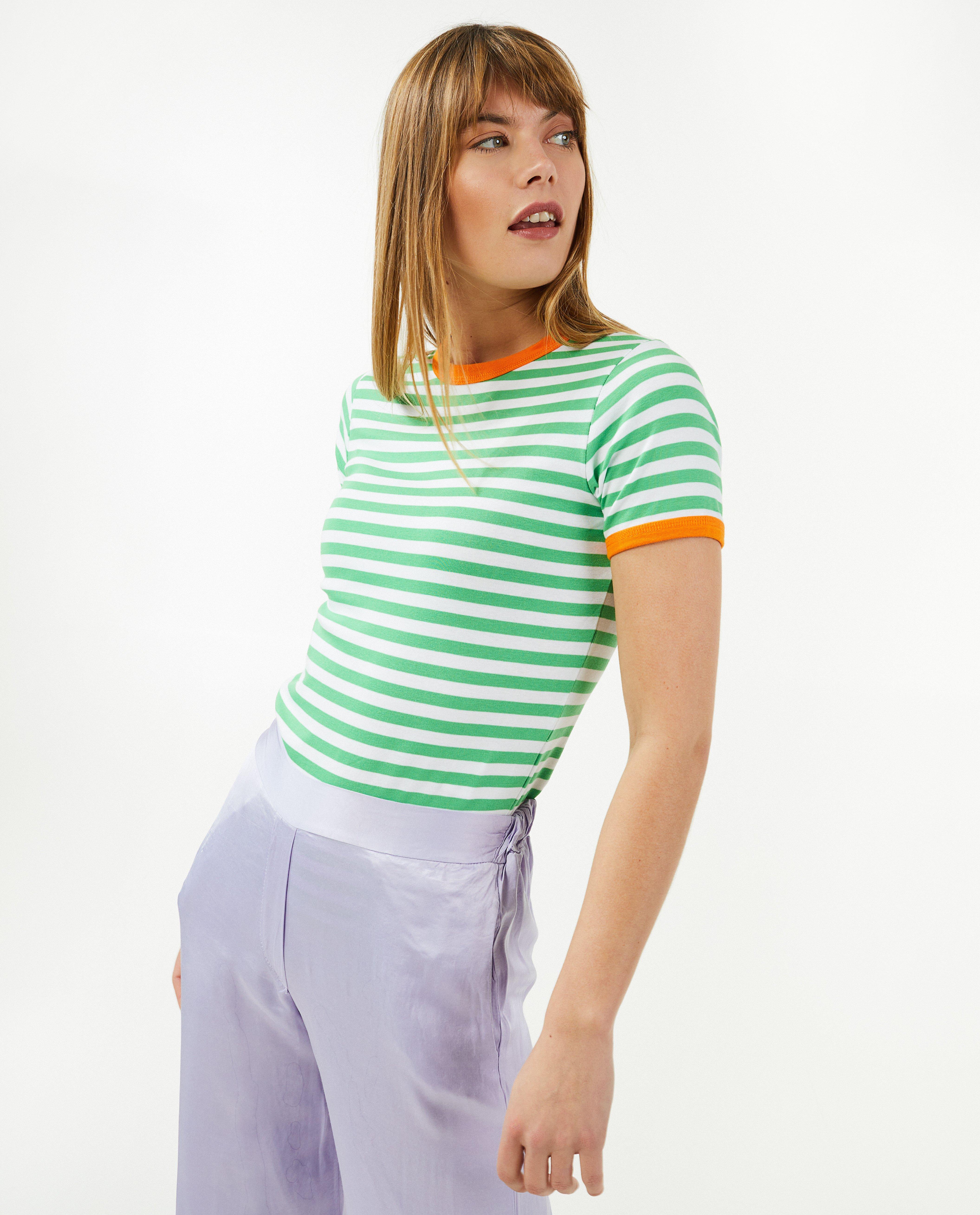 T-shirts - T-shirt met strepen