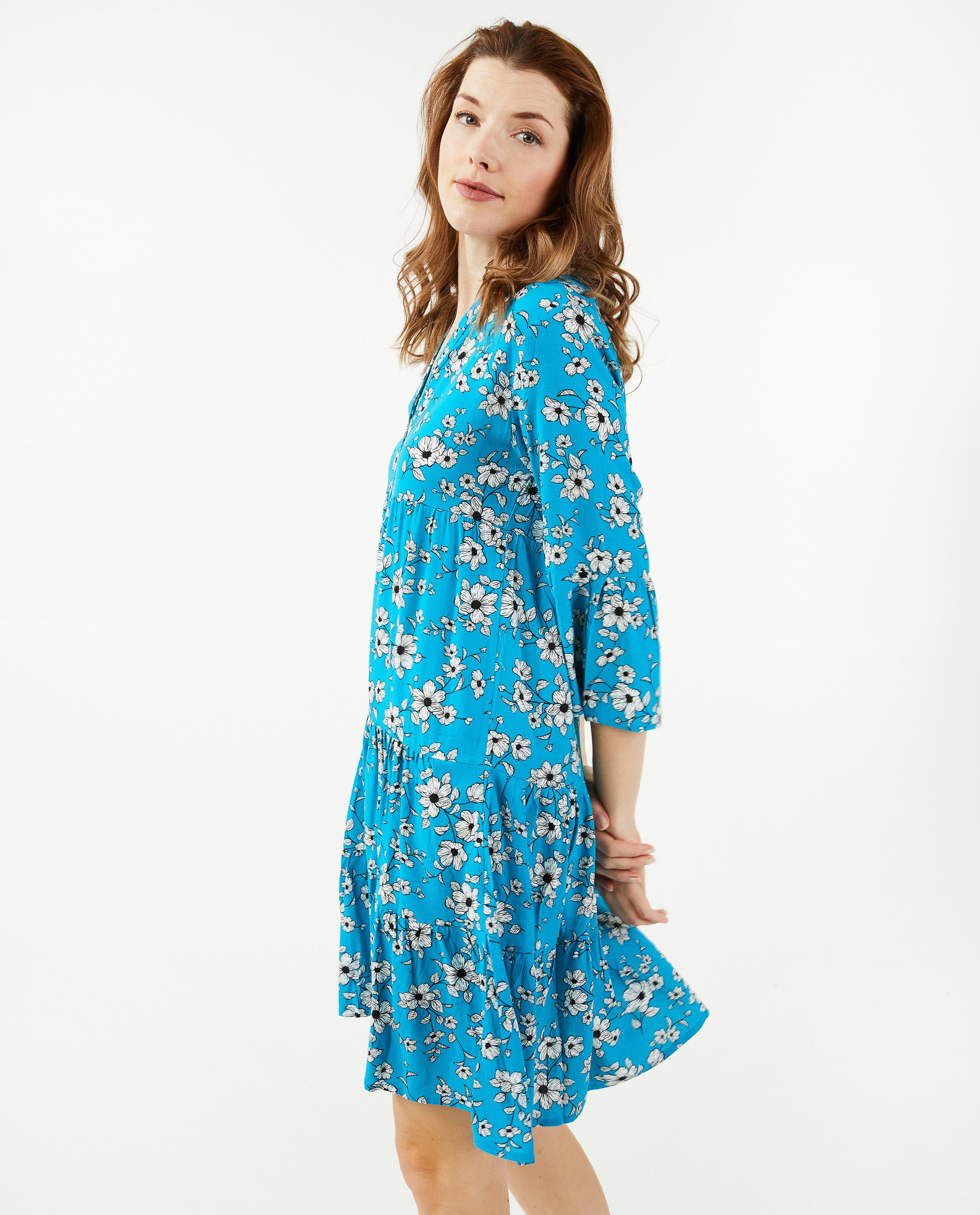 Paarse jurk - Product Detail - blauw - afbeelding nummer 3