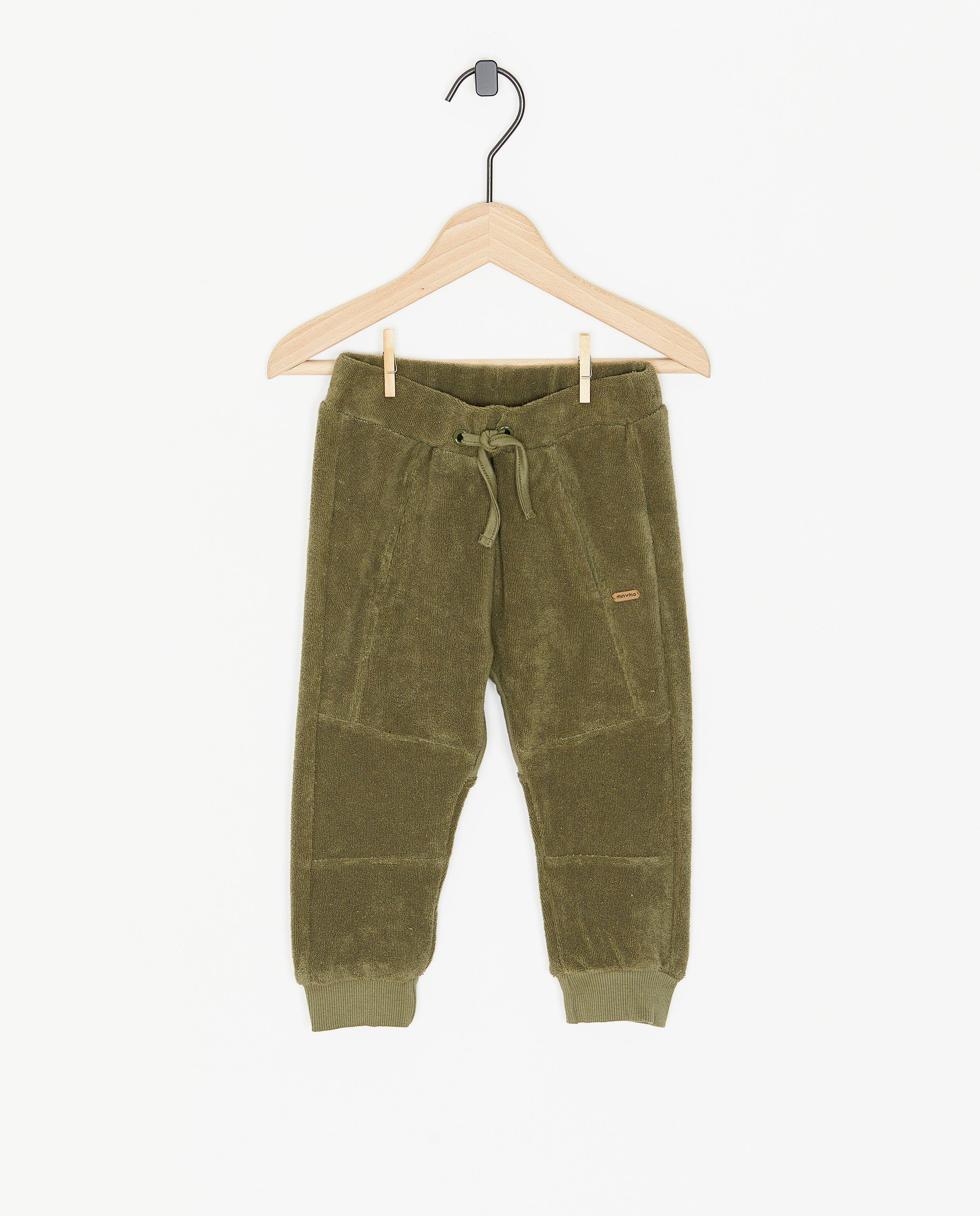Broek met badstof - null - Minymo
