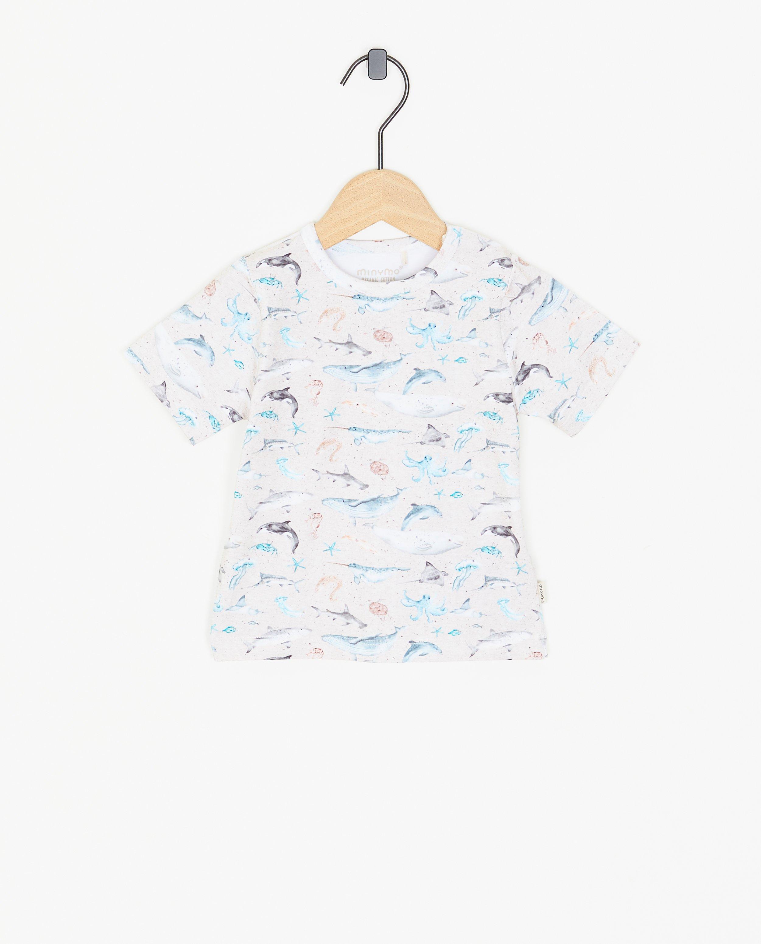 T-shirt met print - null - Minymo