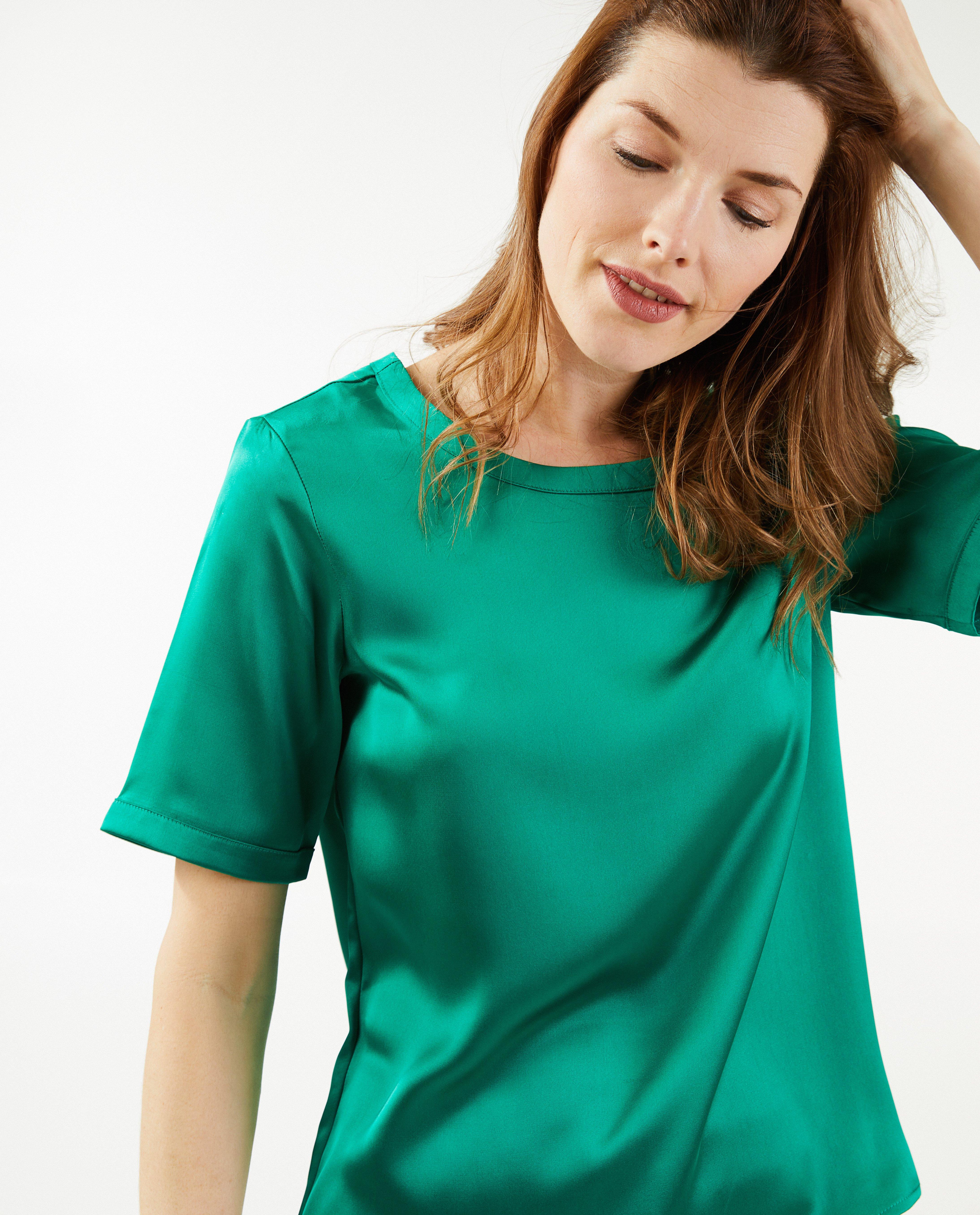 Hemden - Satijnen blouse