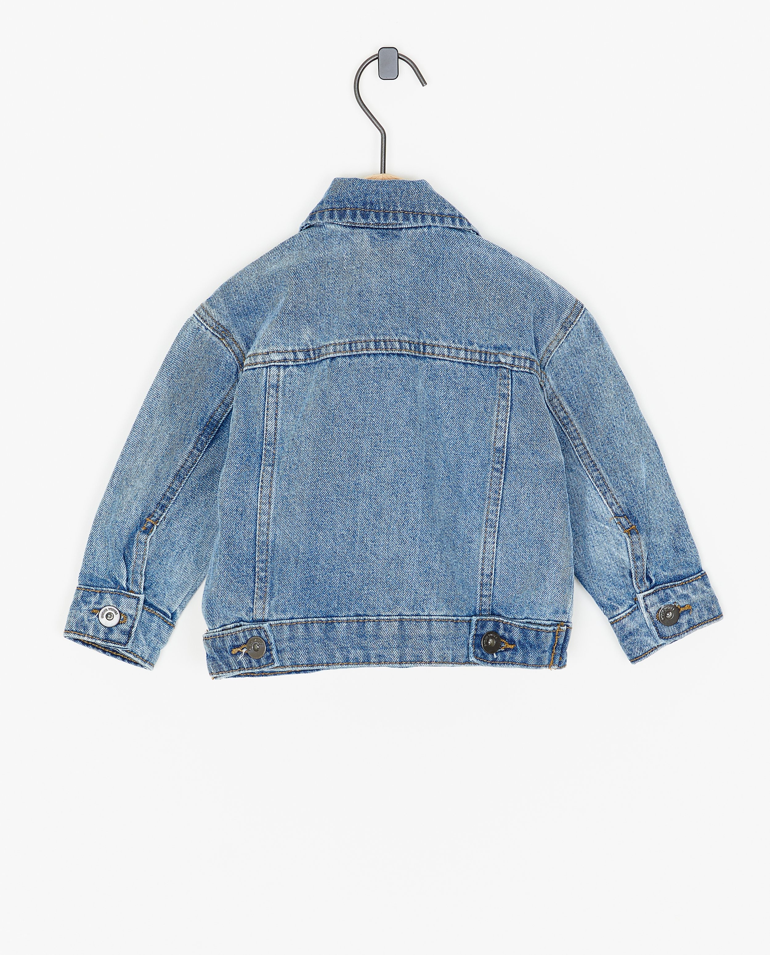Blazers - Jeansvest met destroyed accenten