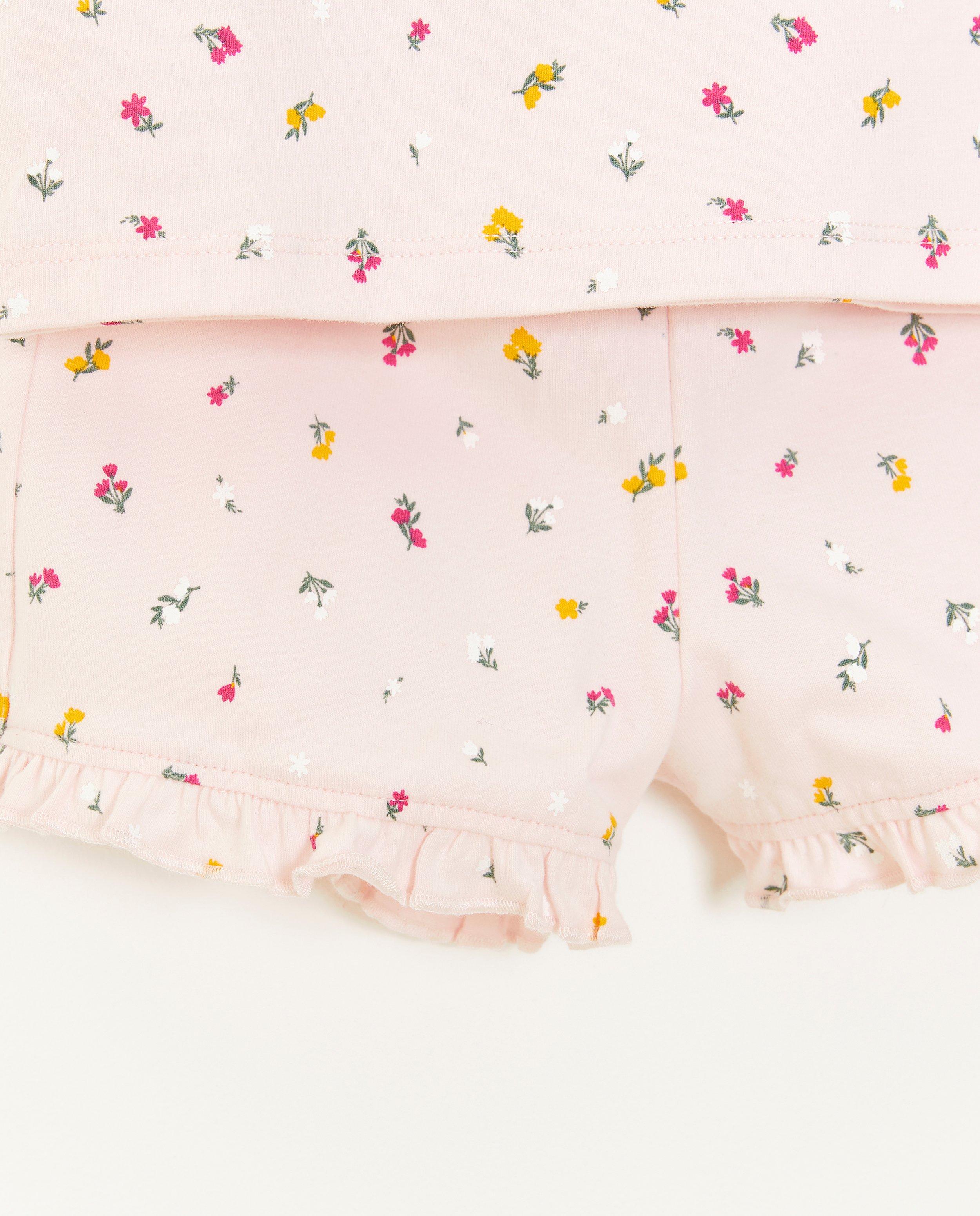 Nachtkleding - Pyjama met bloemen