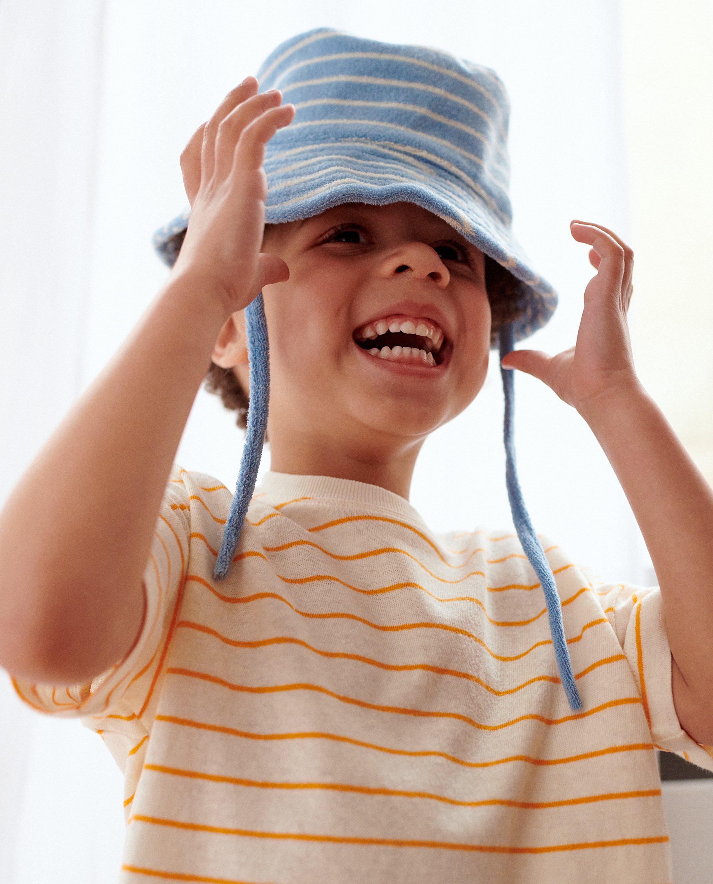 Breigoed - Unisex zonnehoedje spons, 2-10 jaar