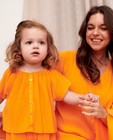 T-shirts - Oranje T-shirt met rib, 2-7 jaar
