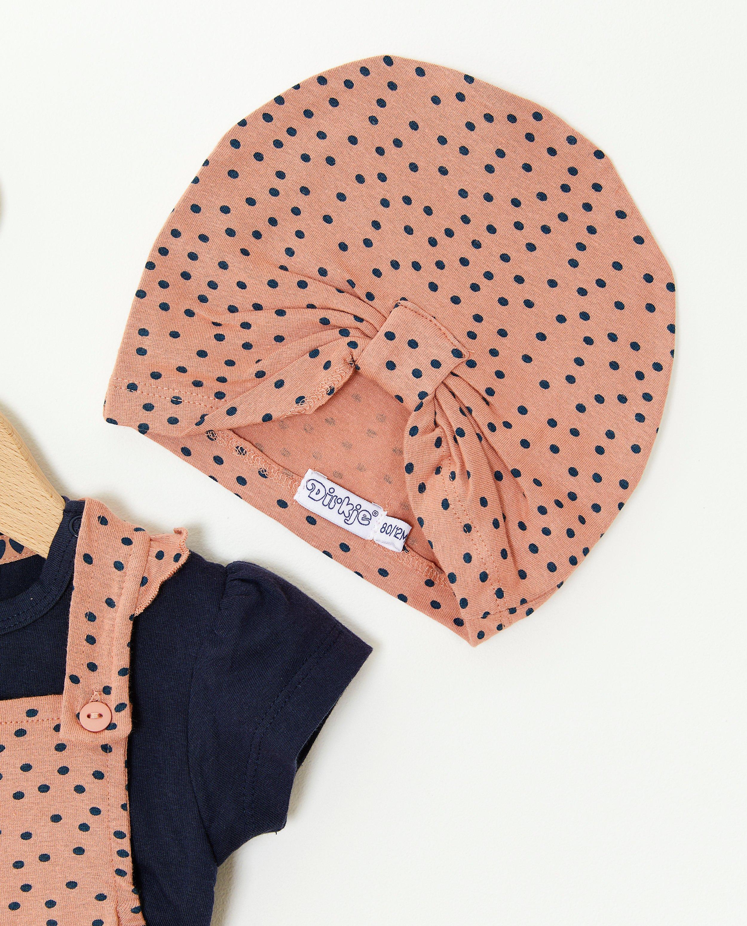 Sets - Set: salopette + T-shirt + muts
