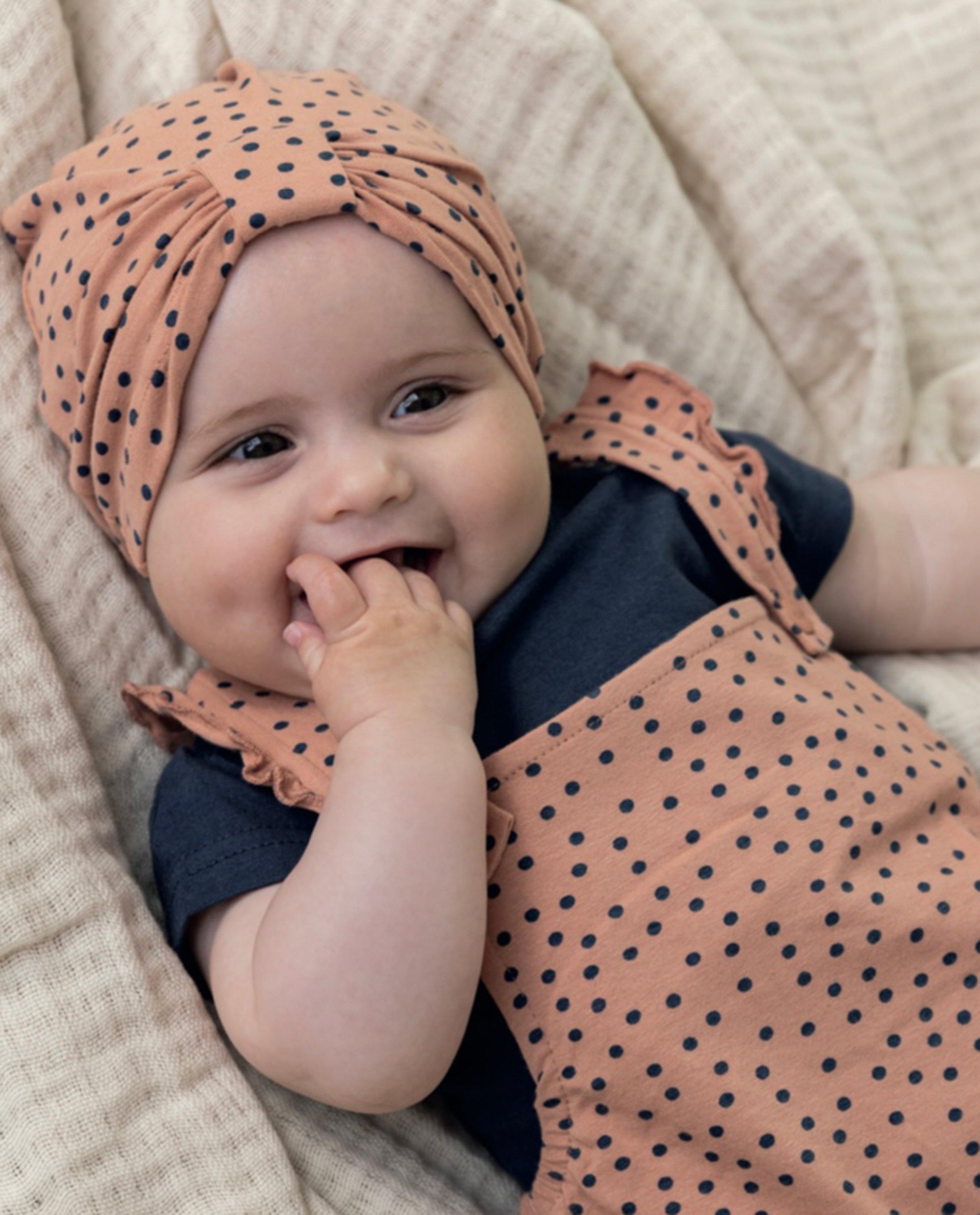 Ensemble : salopette + t-shirt + bonnet - null - Dirkje