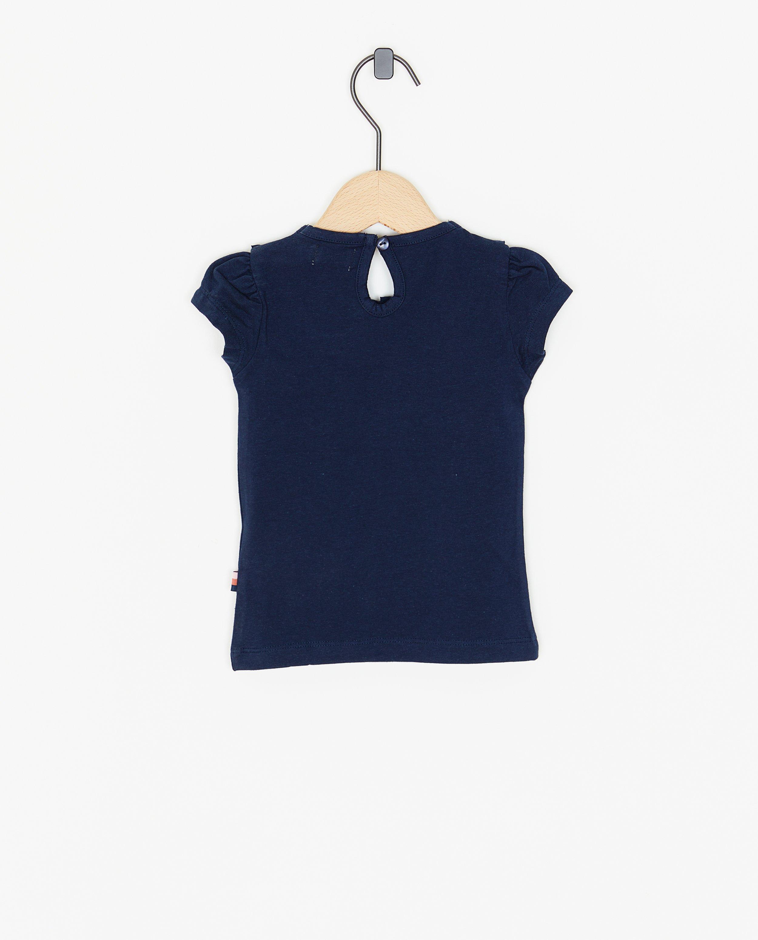 T-shirts - T-shirt met claudinekraag