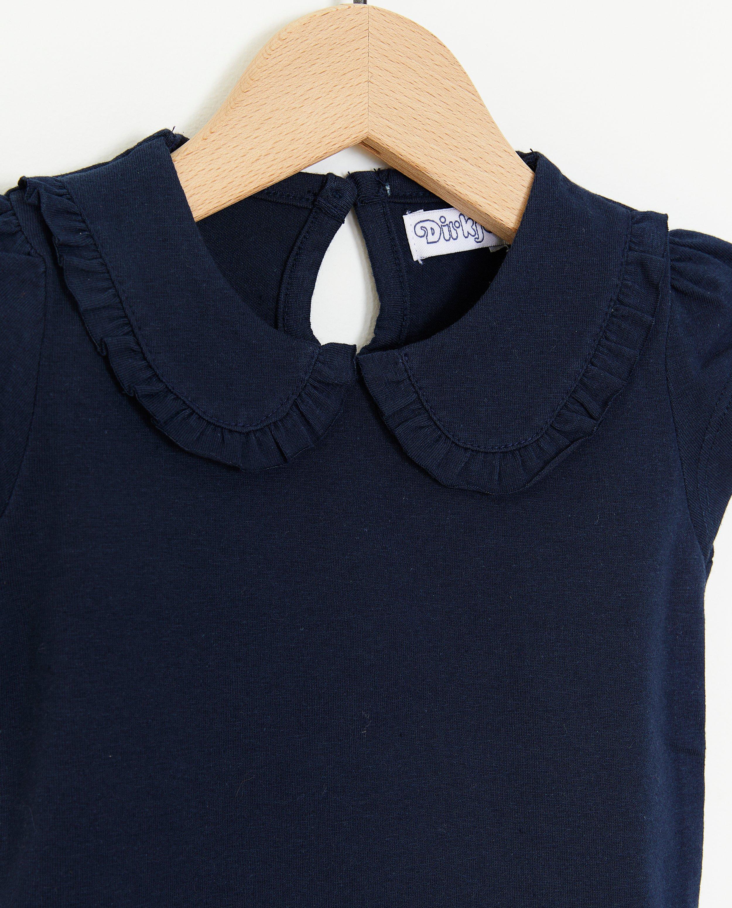 T-shirts - T-shirt met claudinekraag
