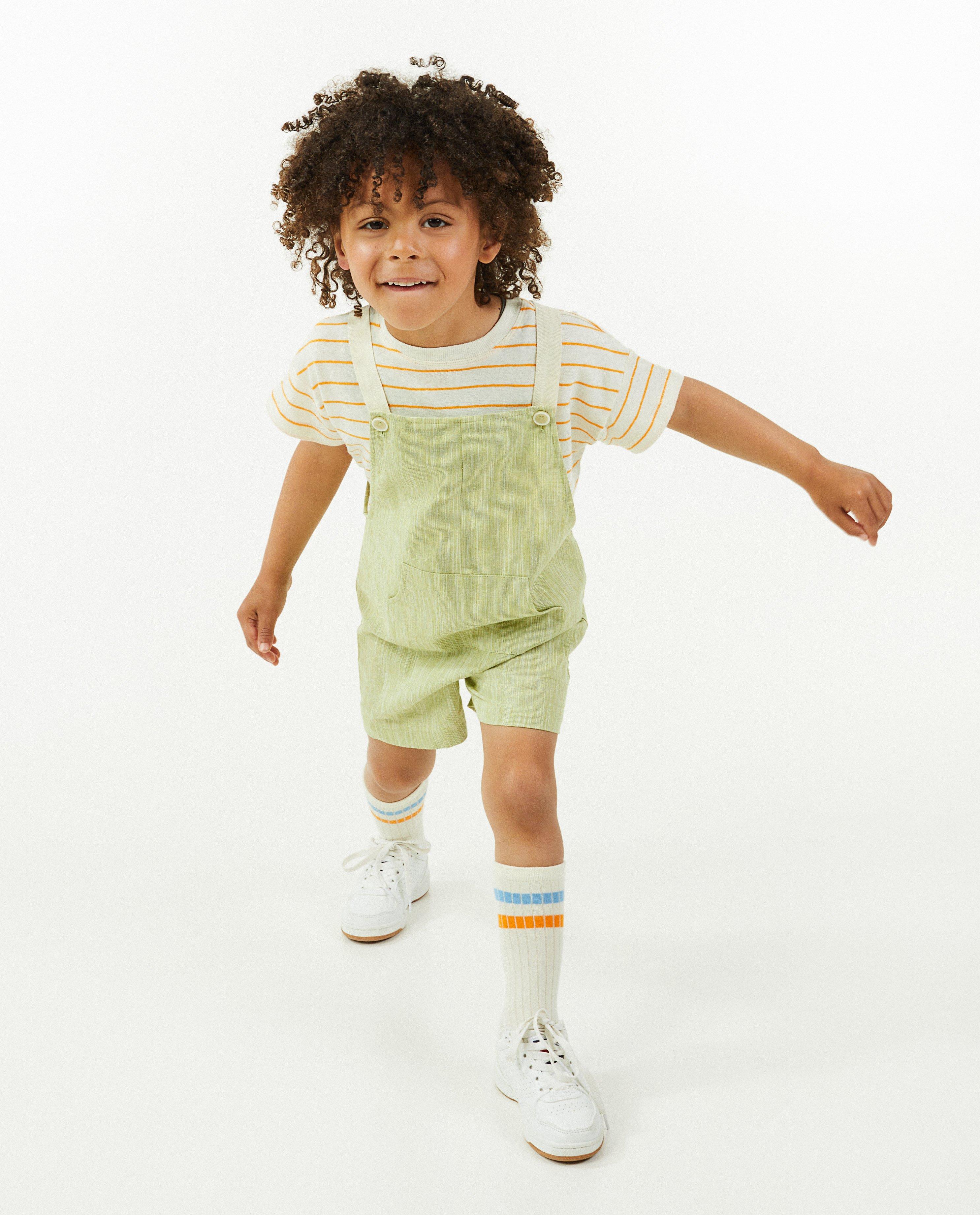 Unisex T-shirt met strepen, 3-8 jaar - null - Nanja Massy