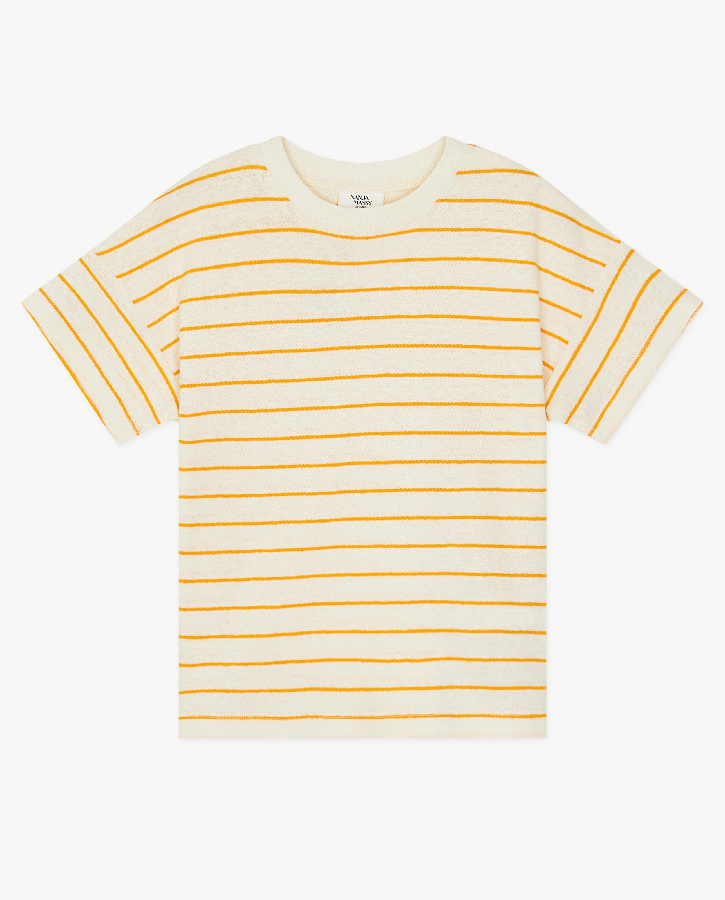 T-shirts - Unisex T-shirt met strepen, 3-8 jaar