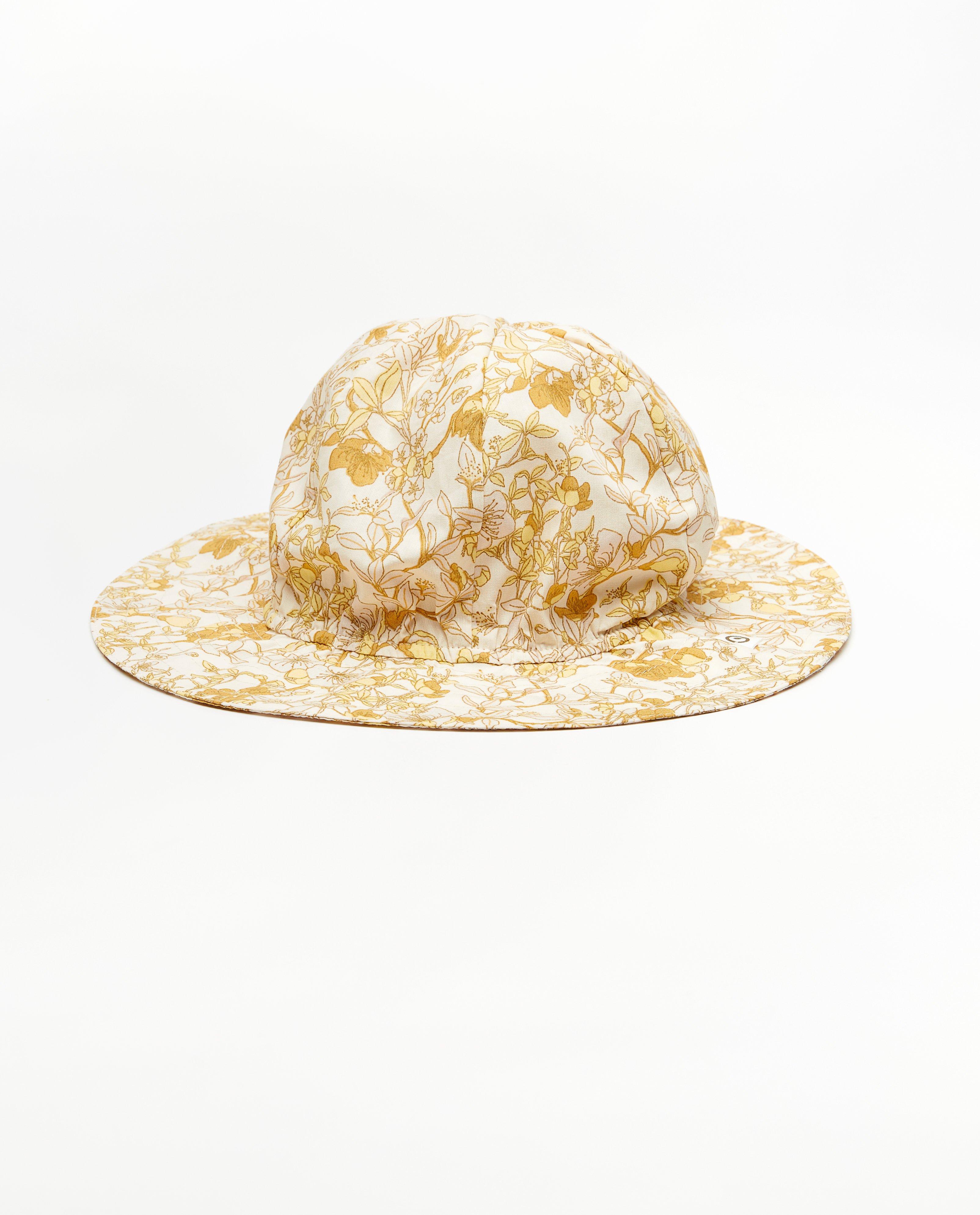Chapeau fleuri - D&eacute;tails du produit - blanc - image num&eacute;ro 1
