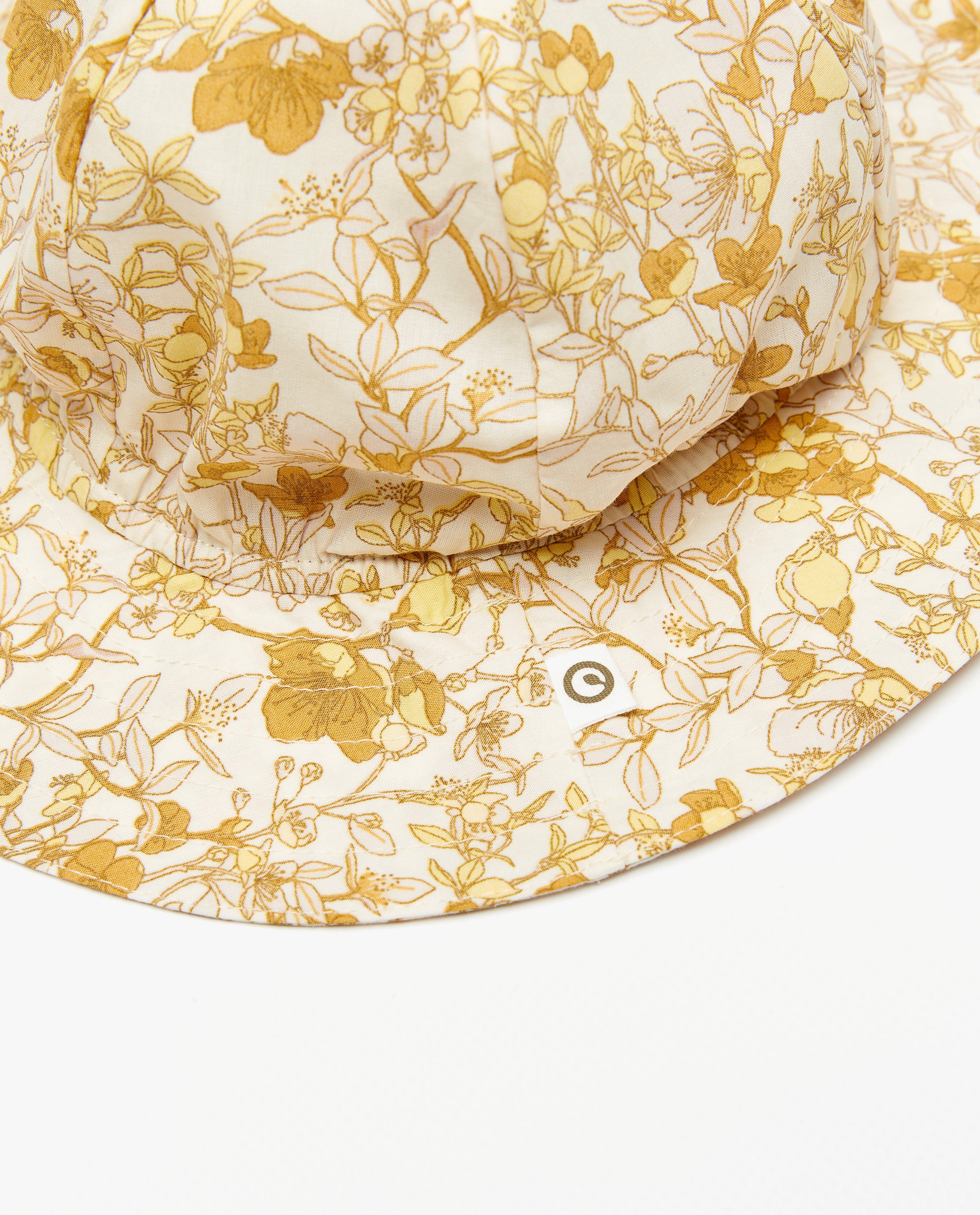 Chapeau fleuri - D&eacute;tails du produit - blanc - image num&eacute;ro 3