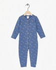 Pyjama met walvisprint - null - müsli
