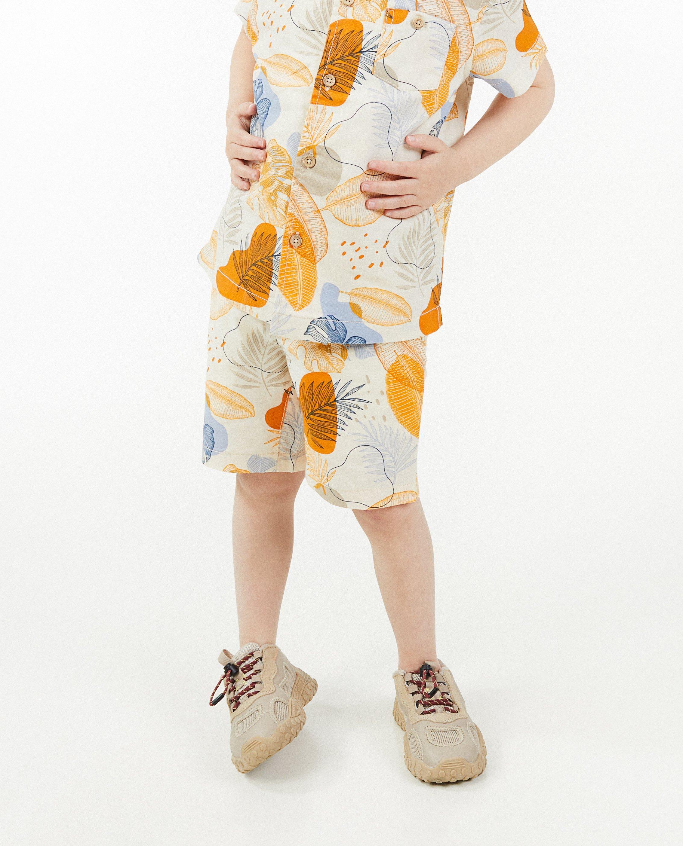 Shorten - Short van linnenmix