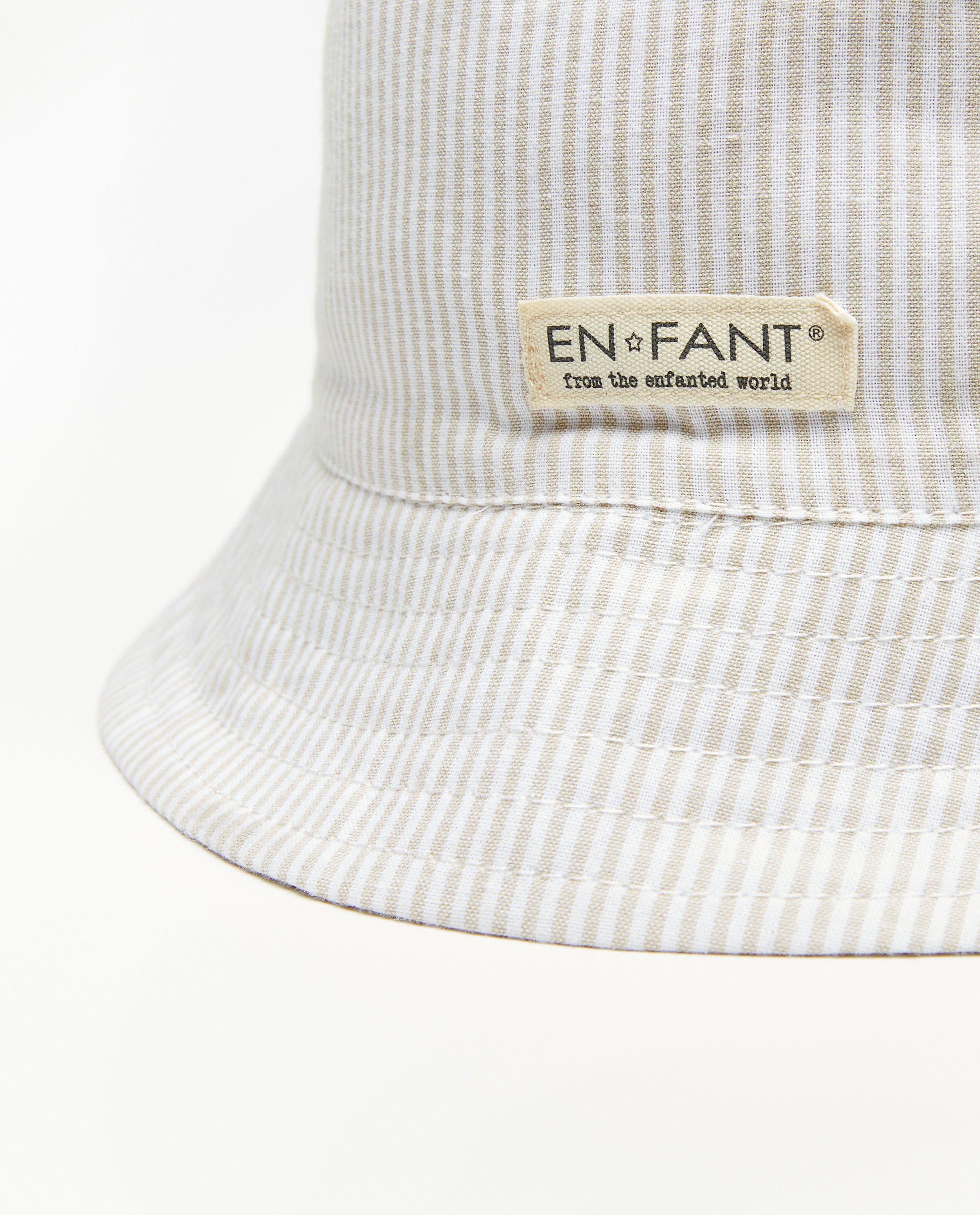 Bonneterie - Chapeau de soleil rayé