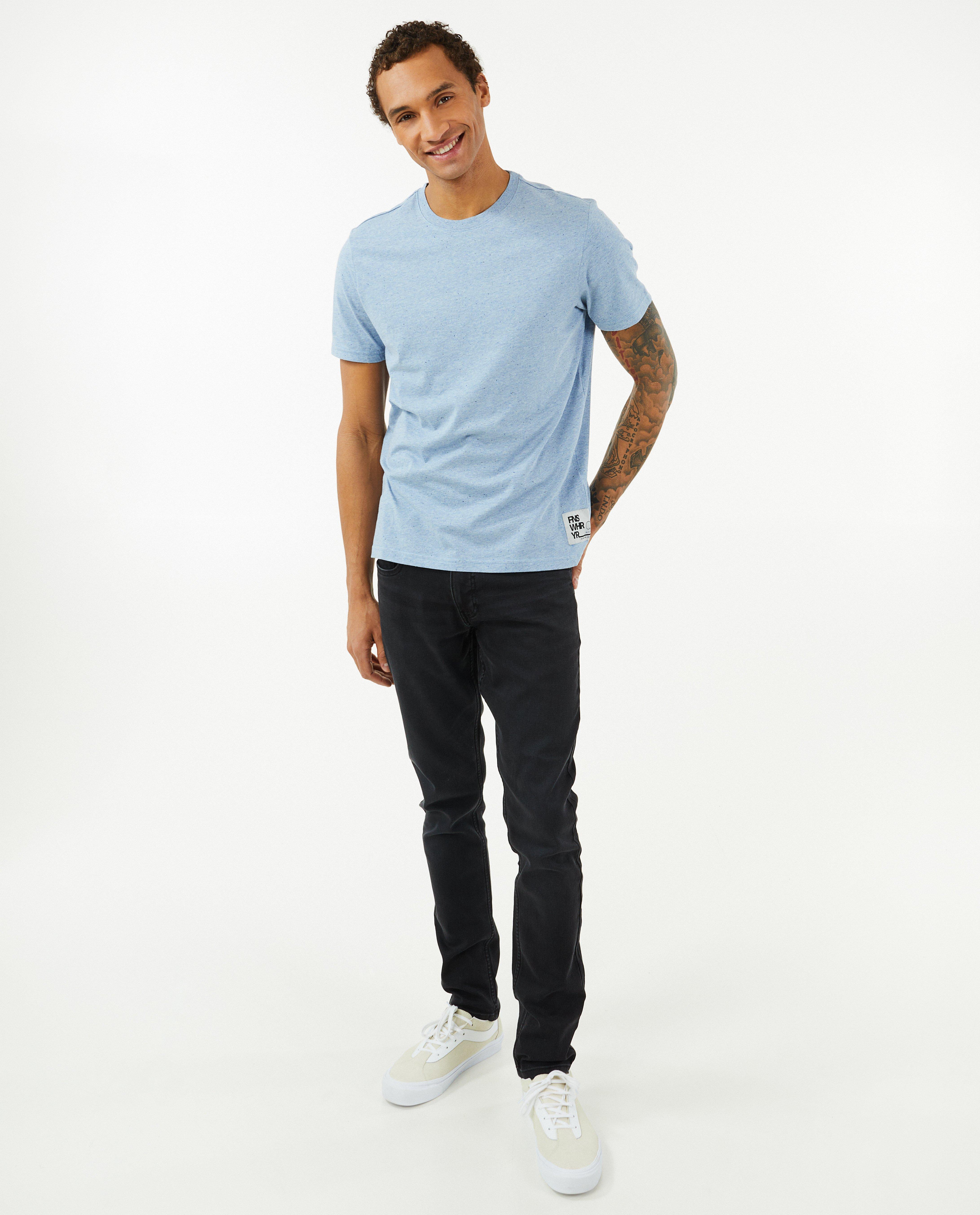 Gespikkeld T-shirt, regular fit - null - S. Oliver