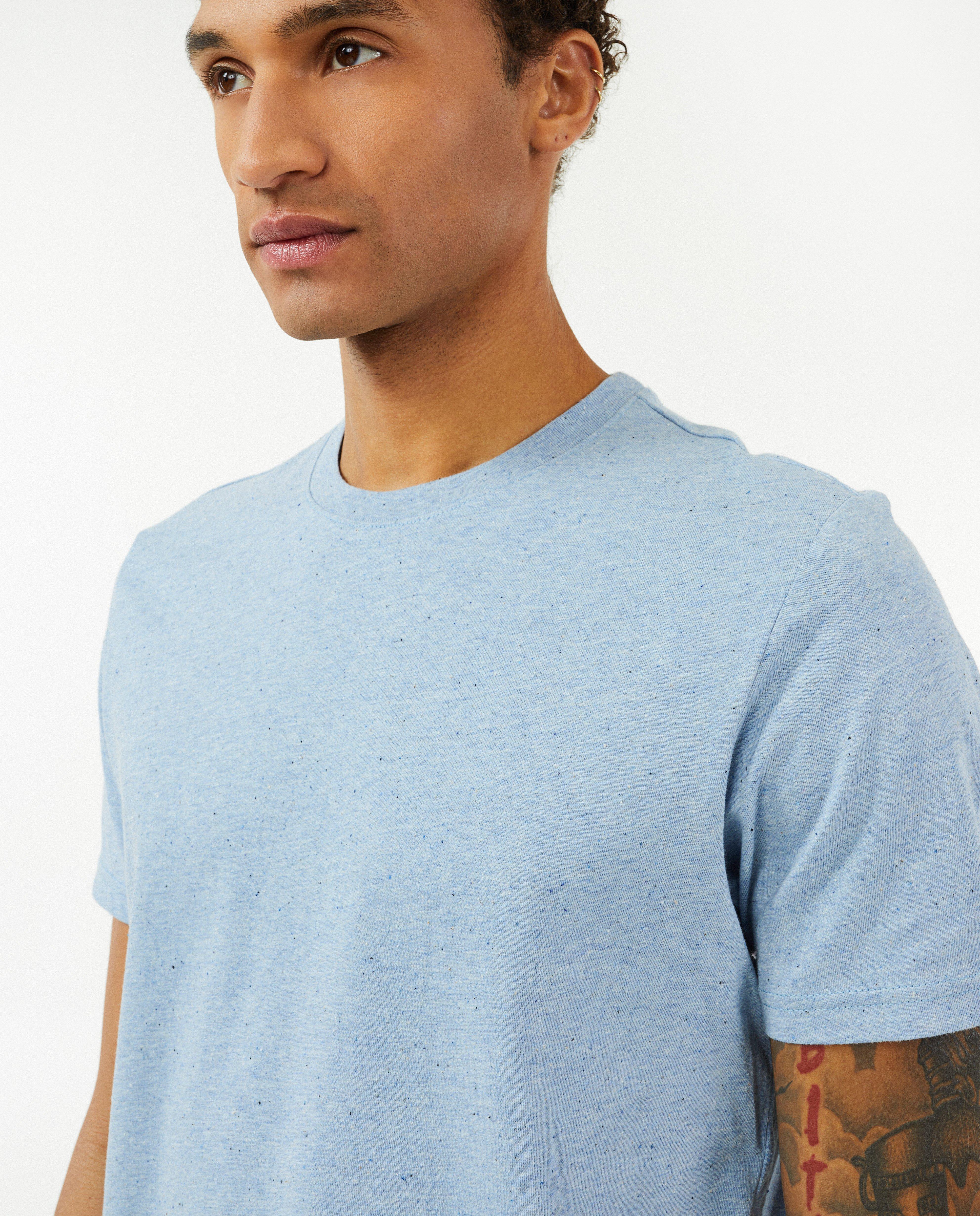 T-shirts - Gespikkeld T-shirt, regular fit