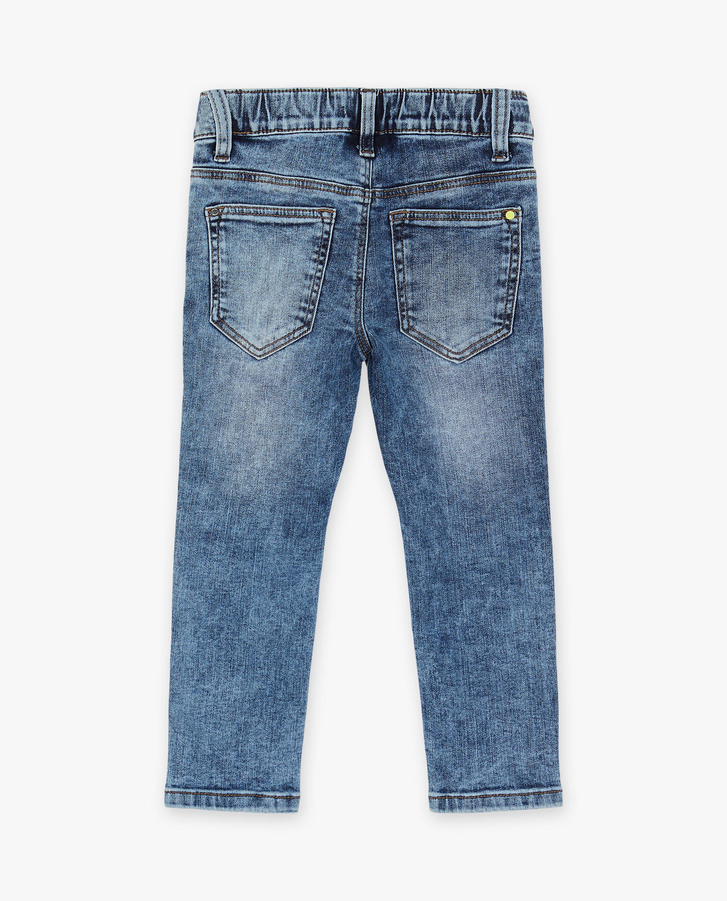 Jeans - Blauwe jeans, slim fit