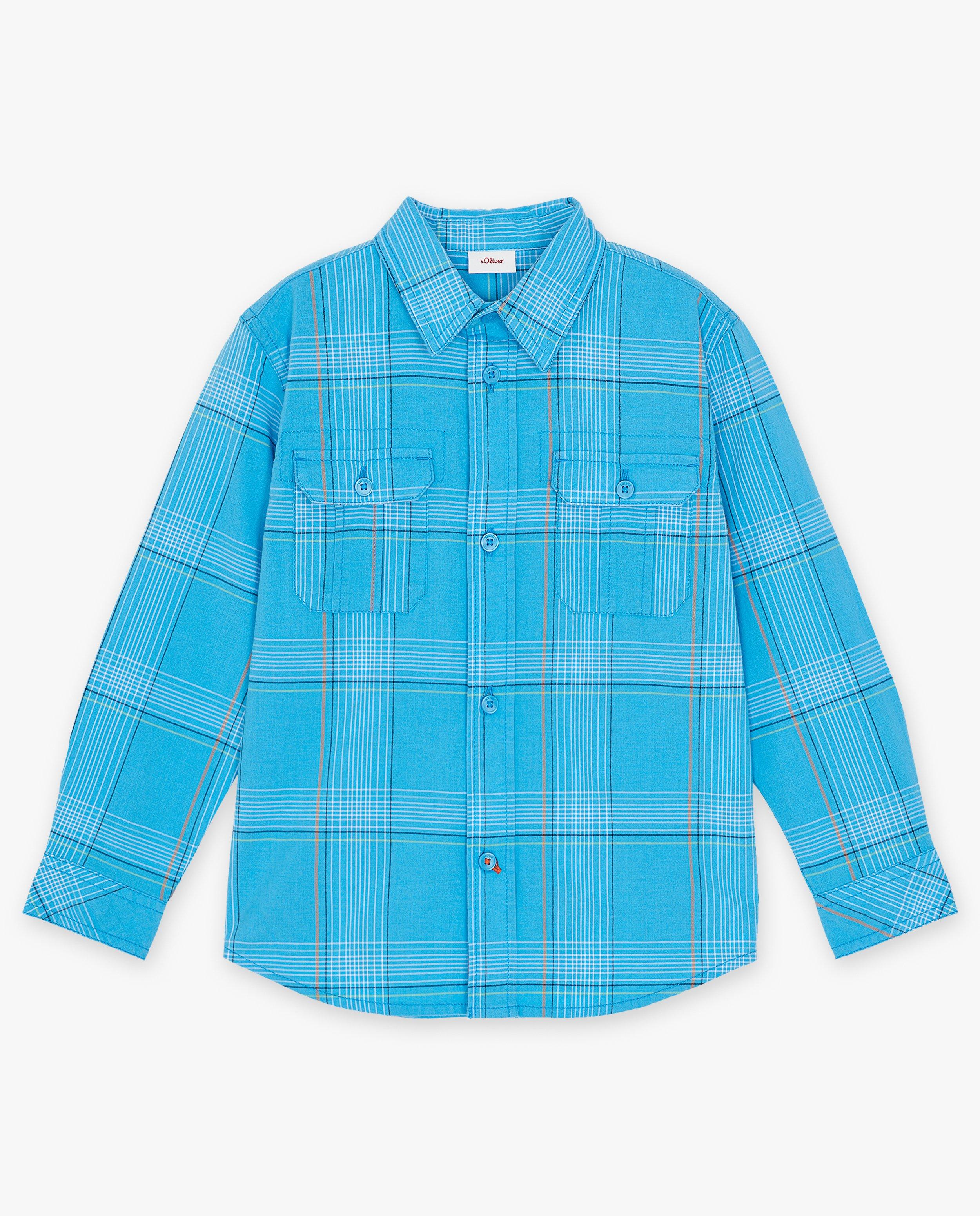Chemise à carreaux - null - S. Oliver
