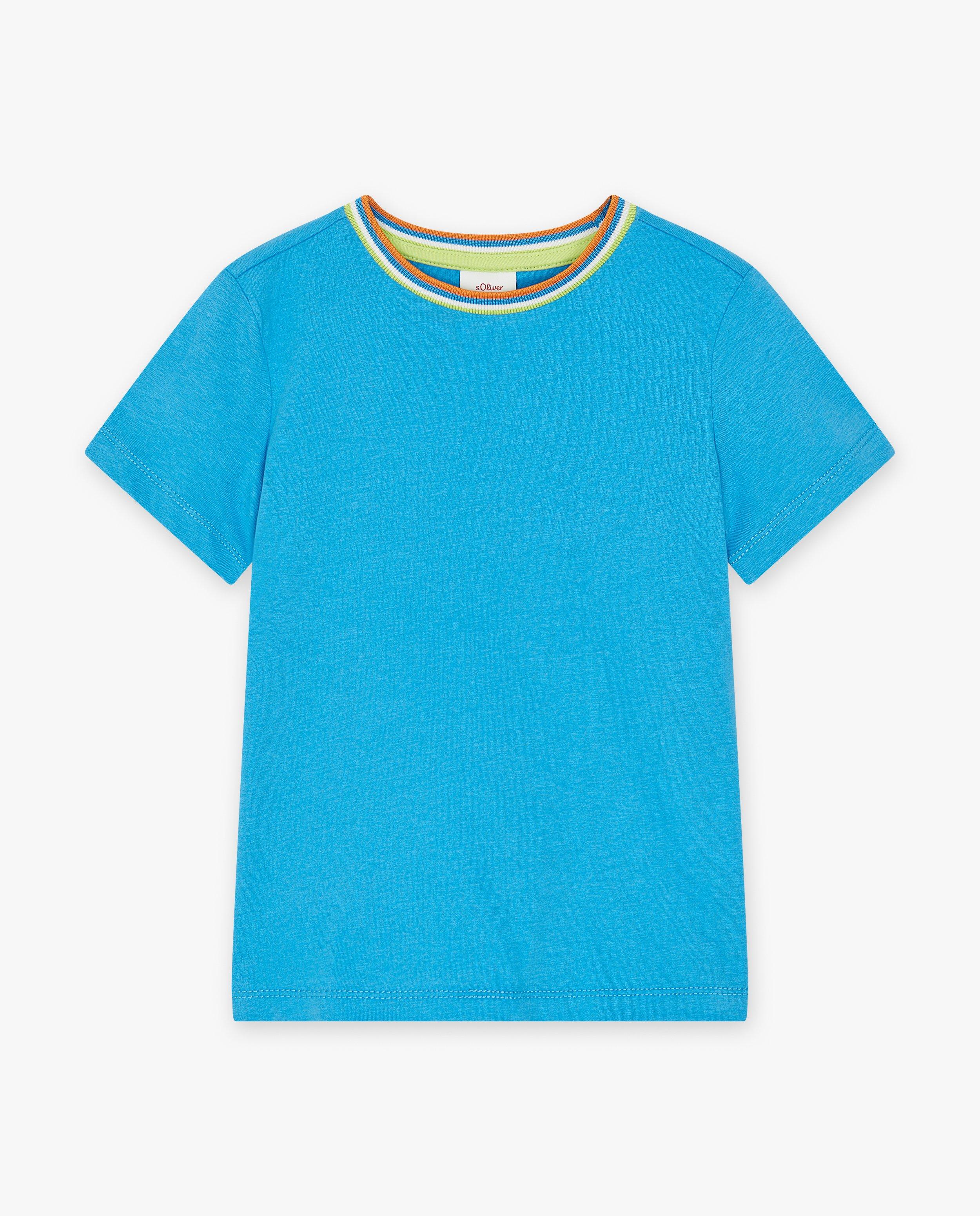 T-shirt bleu - null - S. Oliver