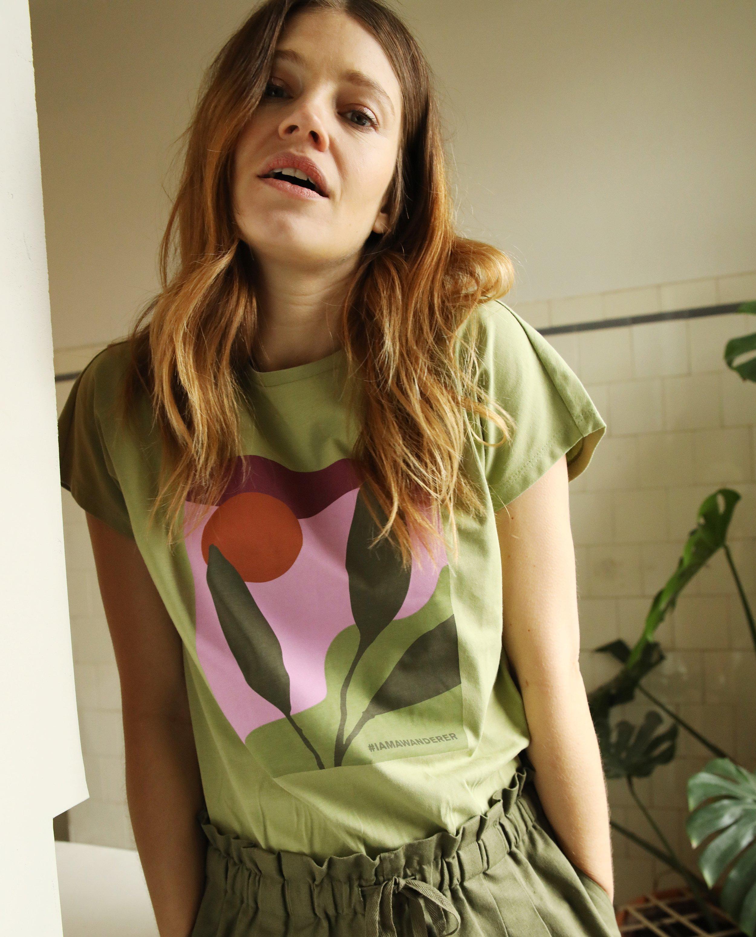 T-shirts - T-shirt écru à imprimé