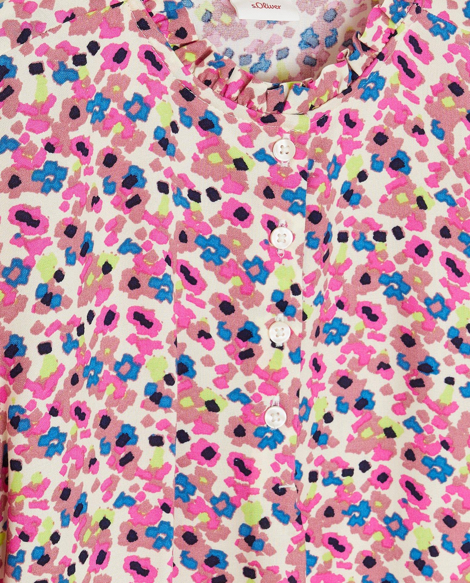 Hemden - Blouse met bloemenprint