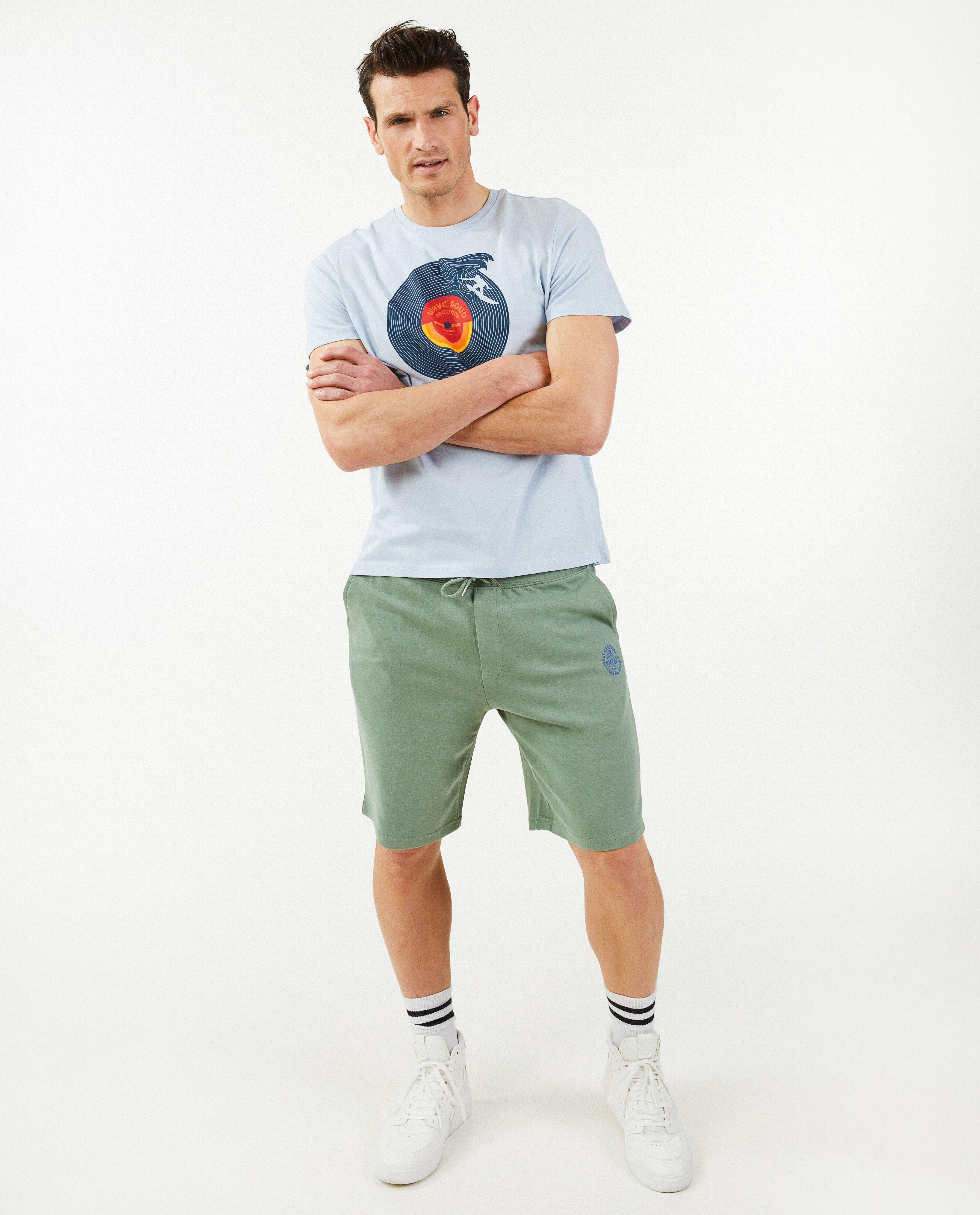Lichtblauw T-shirt met print - null - OVS