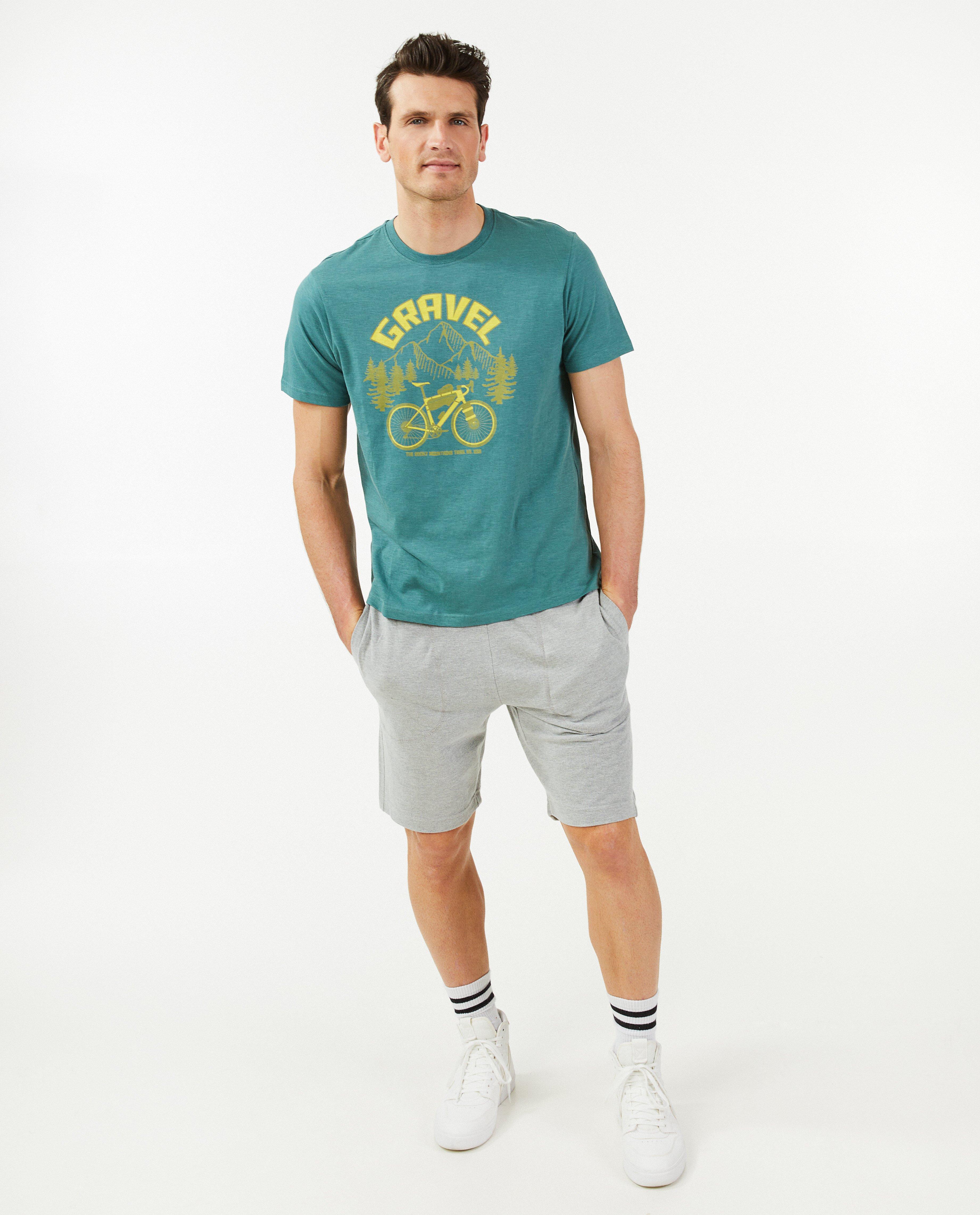 Groen T-shirt met print - null - OVS