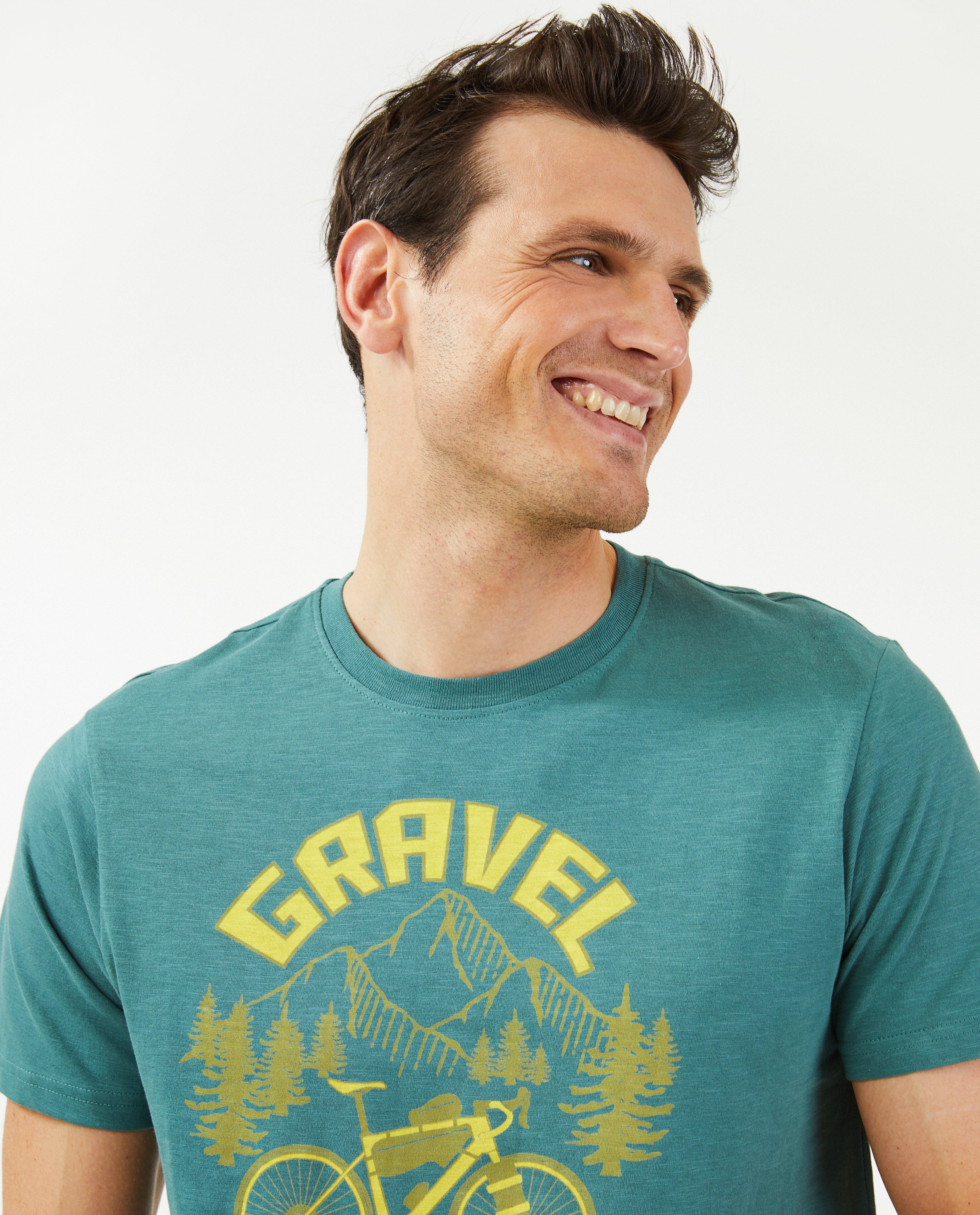 T-shirts - Groen T-shirt met print