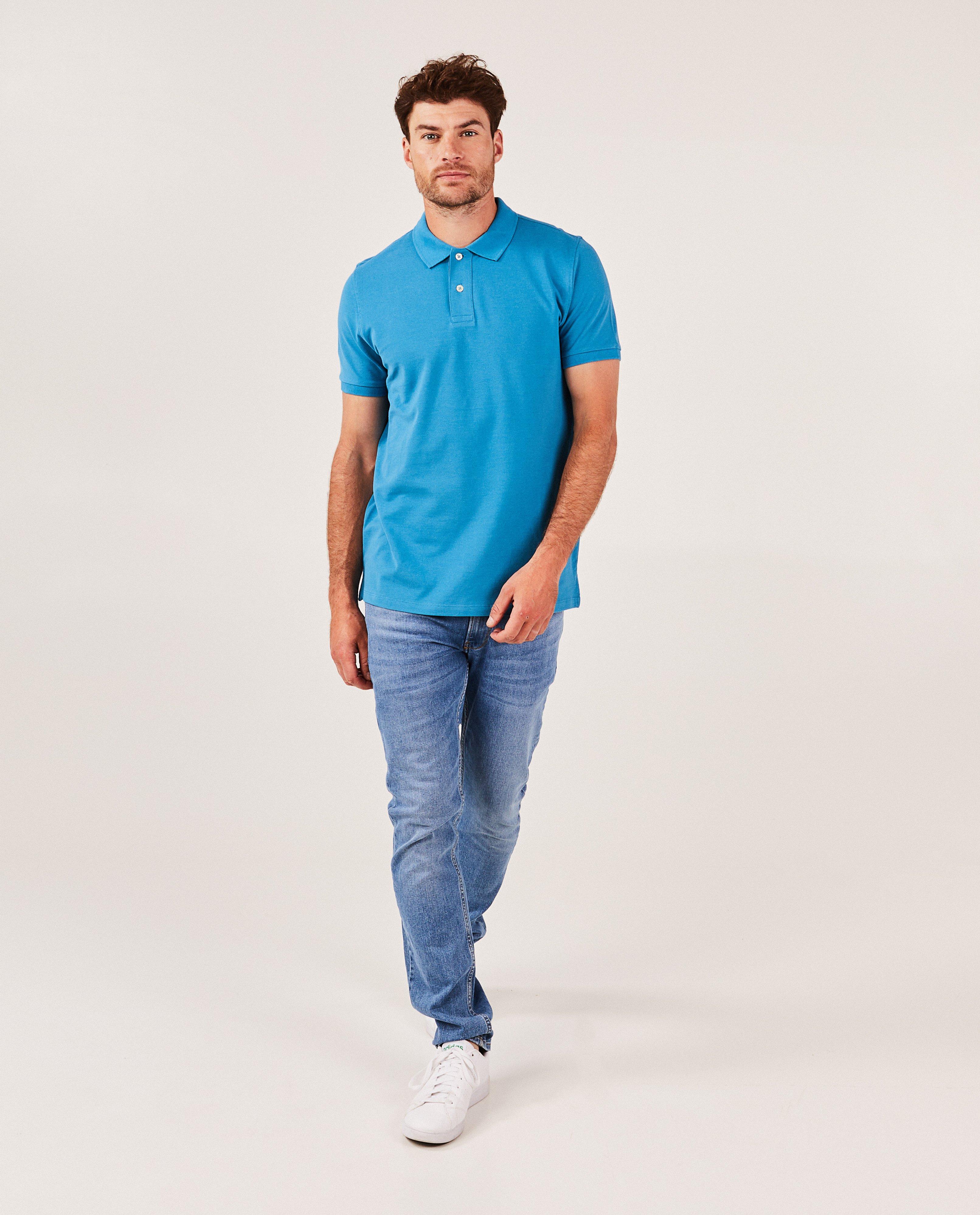 Blauwe polo - null - OVS