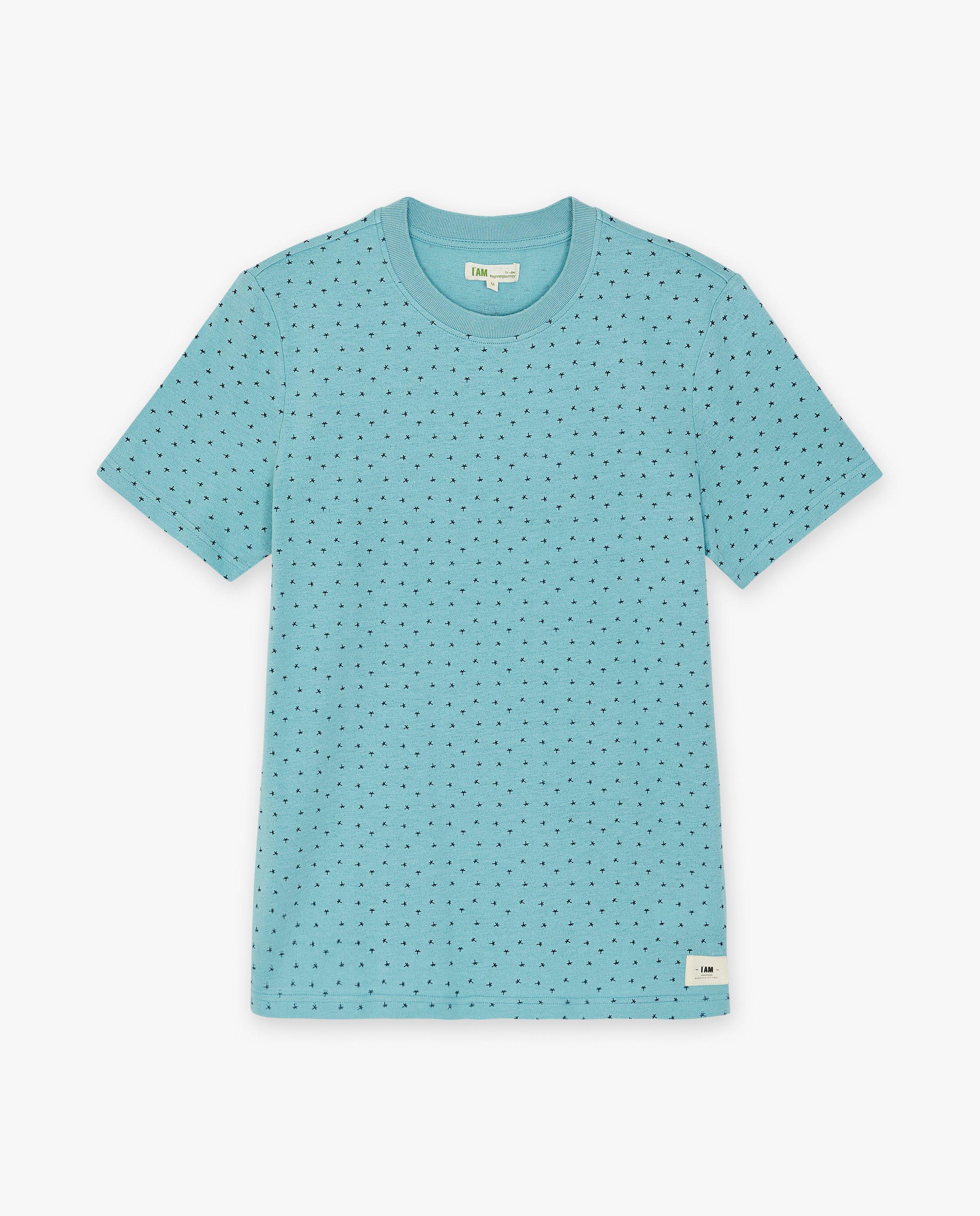 T-shirt met print, heren - Product Detail - lichtblauw - afbeelding nummer 5