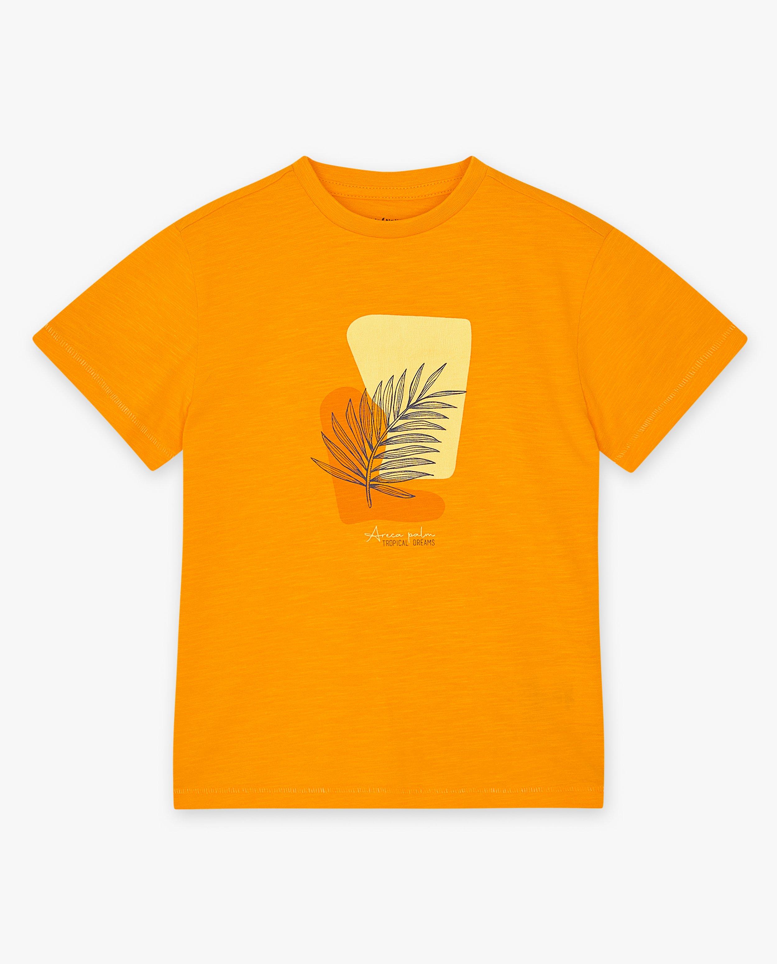 T-shirts - Beige T-shirt met print