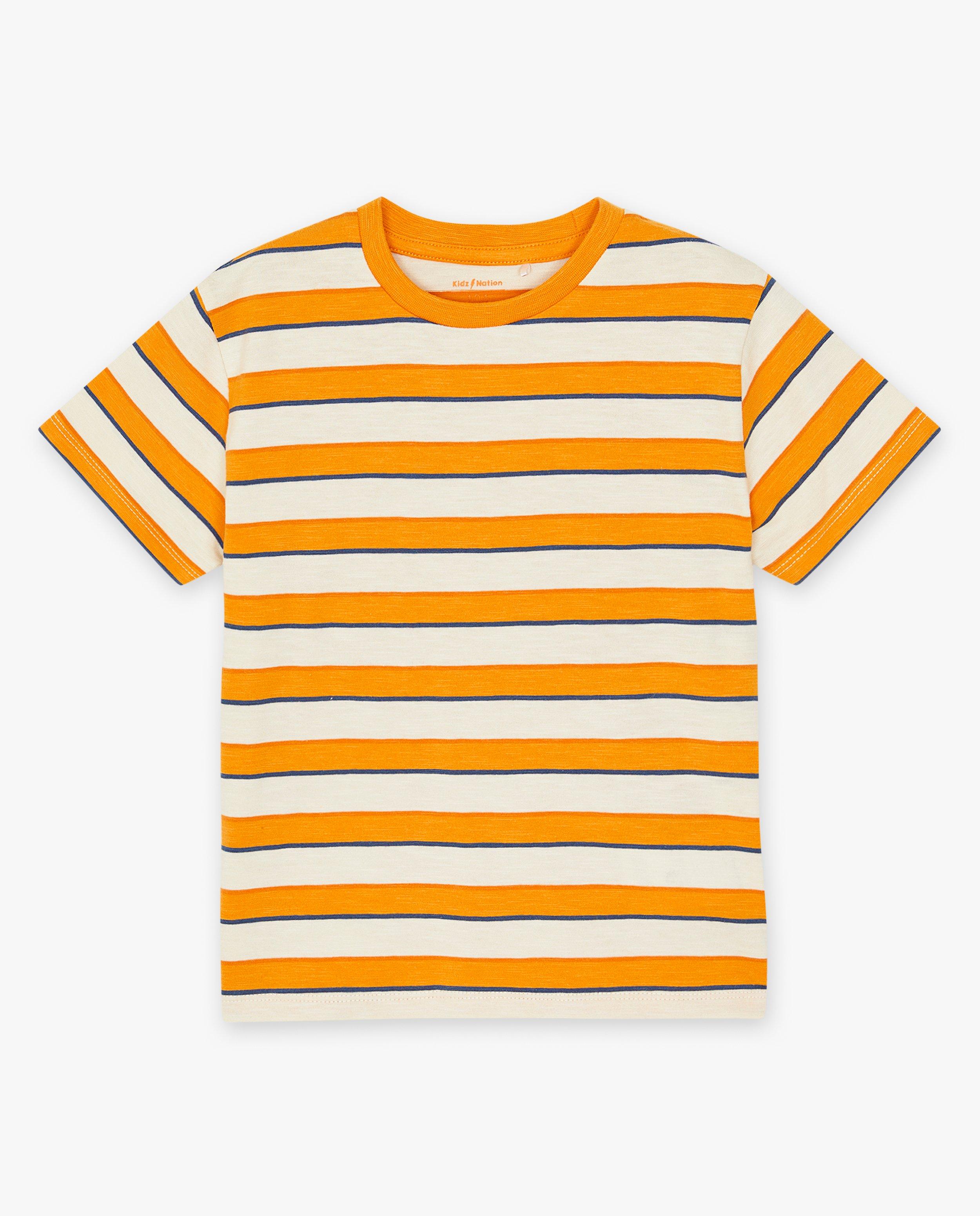T-shirts - T-shirt met strepen