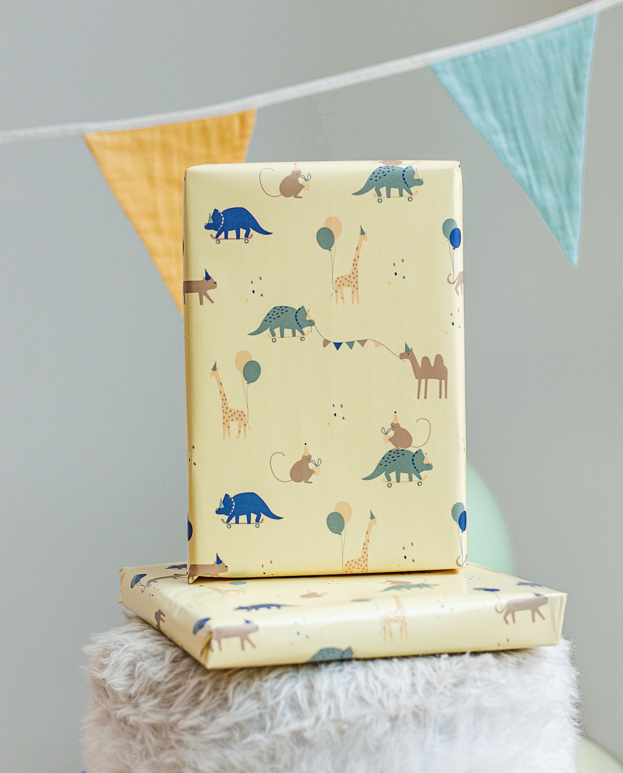 2 x luxe geschenkpapier - null - AVA x JBC