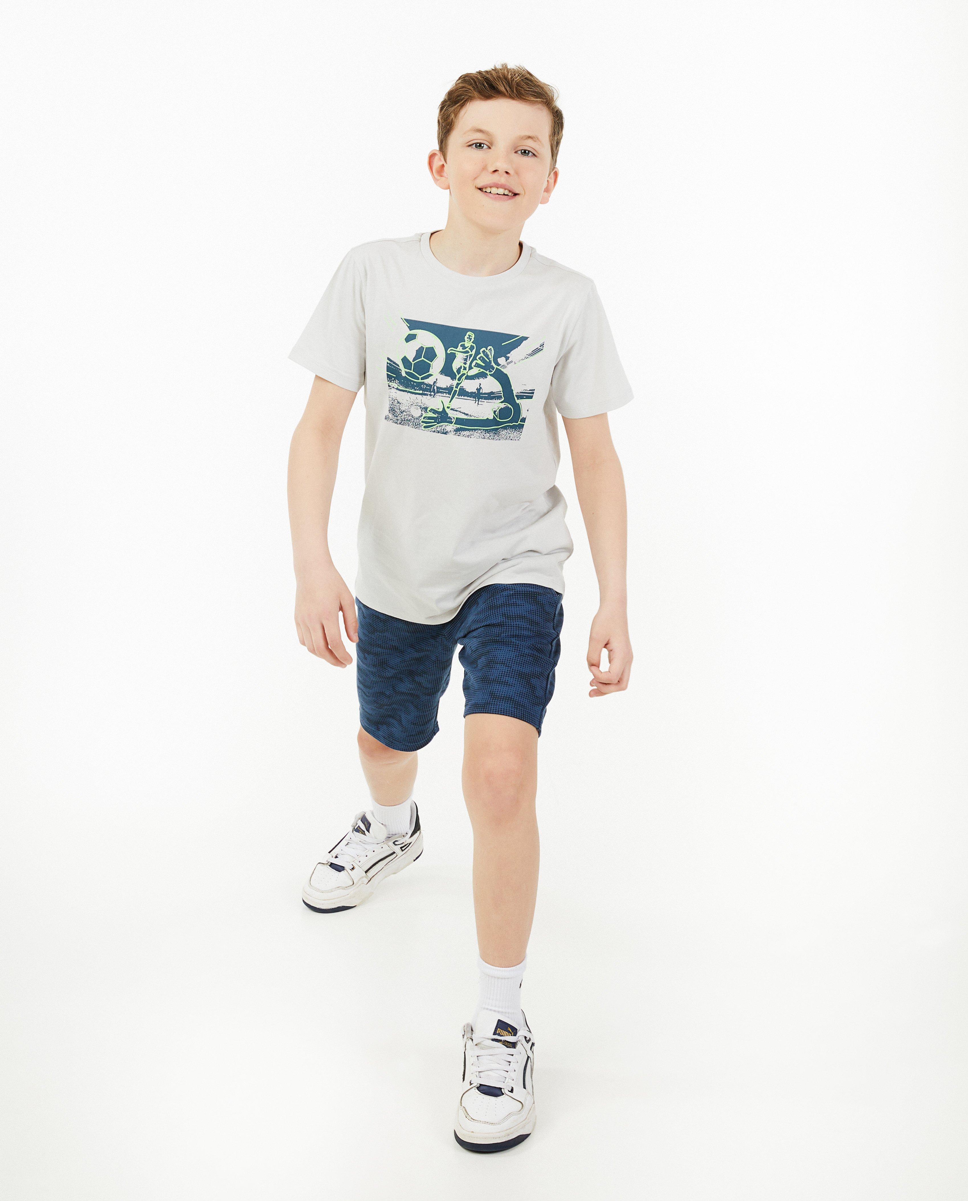 T-shirt à imprimé de foot - null - Besties