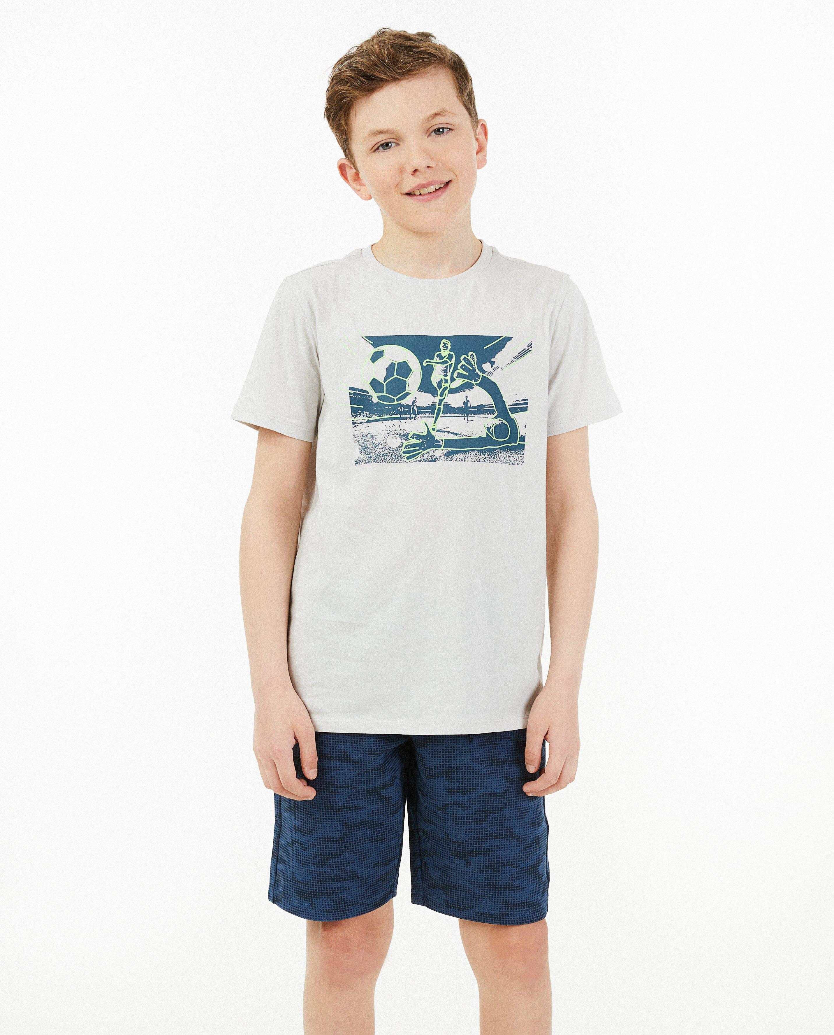 T-shirts - T-shirt à imprimé de surfeur