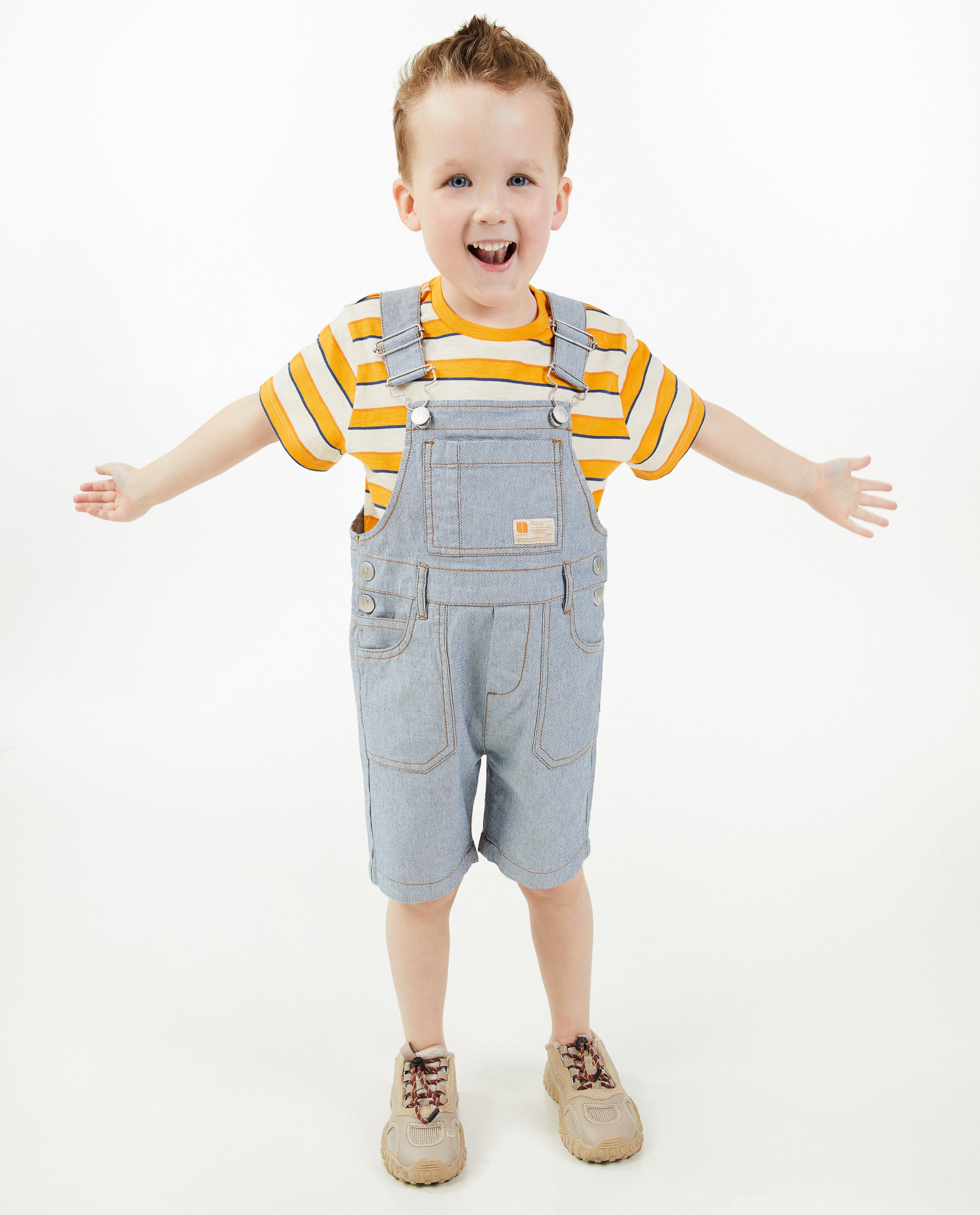 Jumpsuit - Blauwe jumpsuit