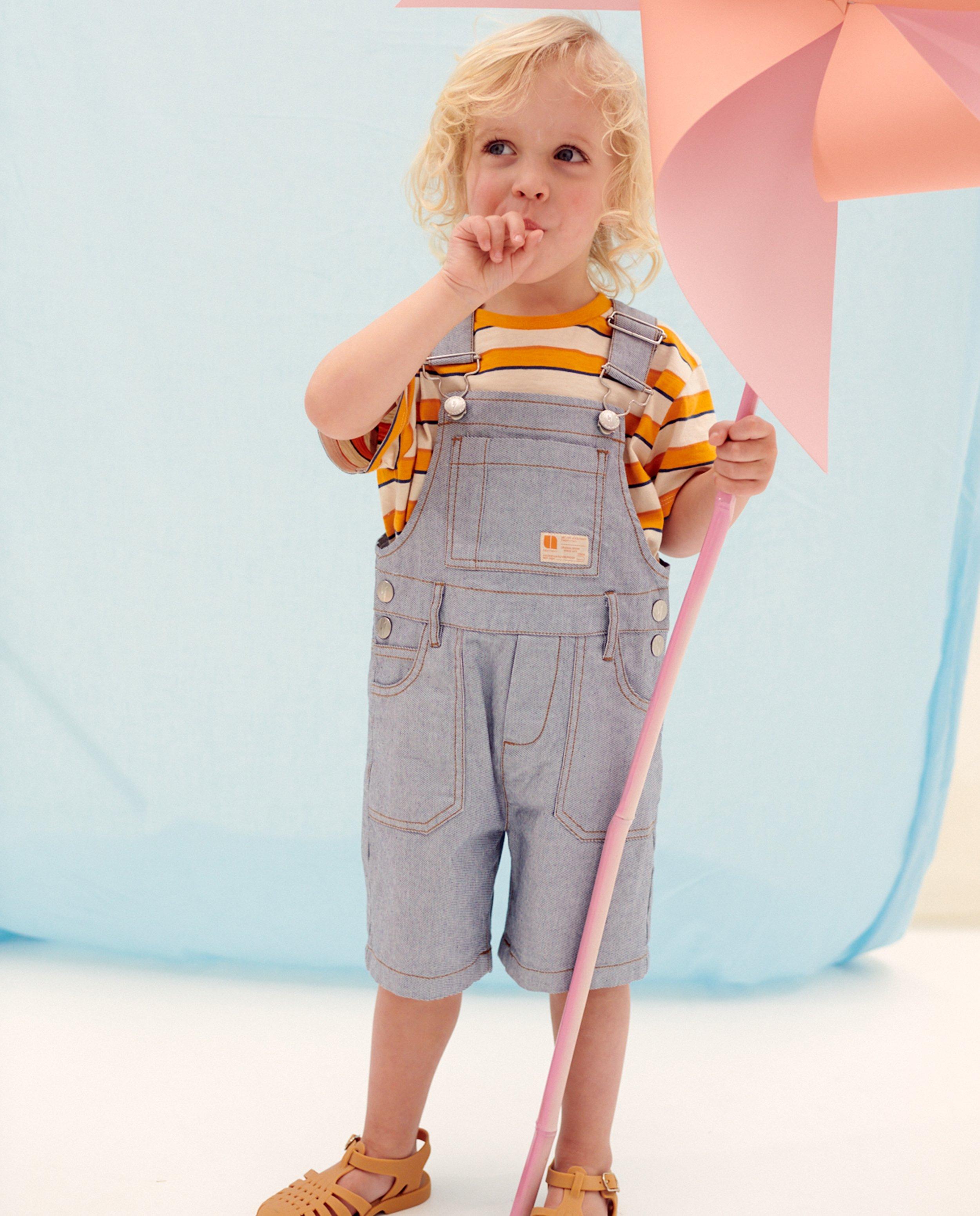 Jumpsuit - Blauwe jumpsuit