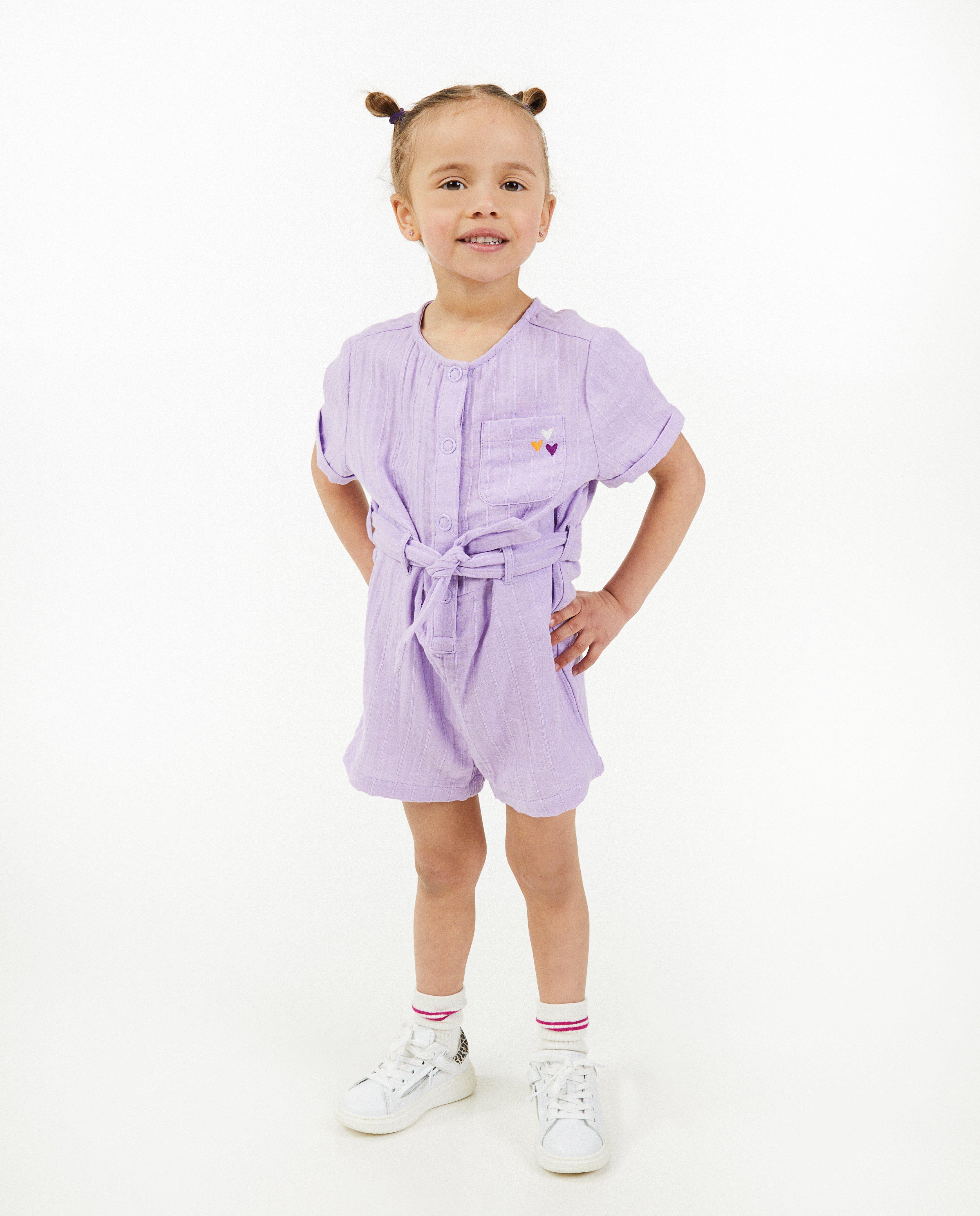 Paarse jumpsuit van tetra - Product Detail - paars - afbeelding nummer 2