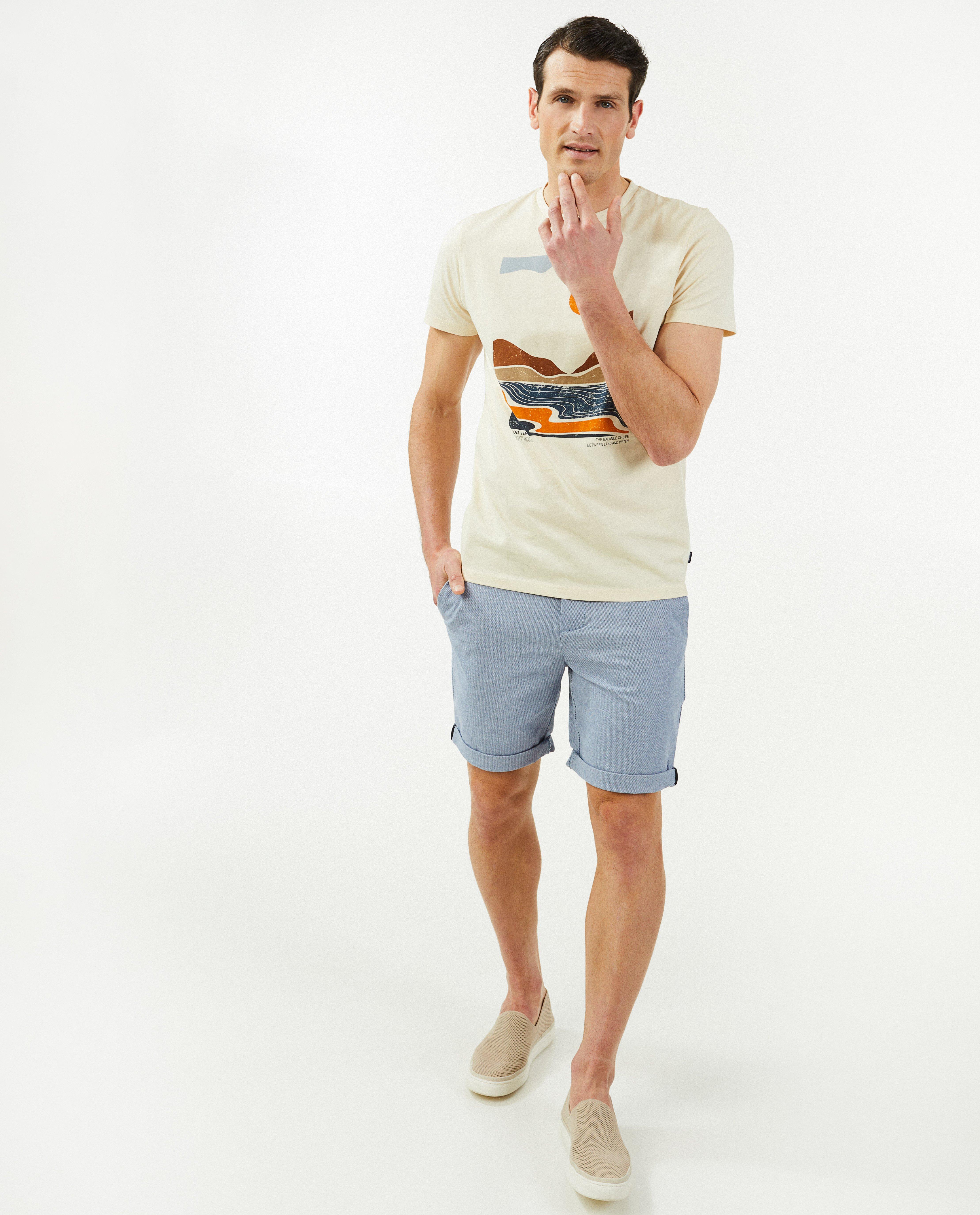 Beige chinoshort - null - Quarterback