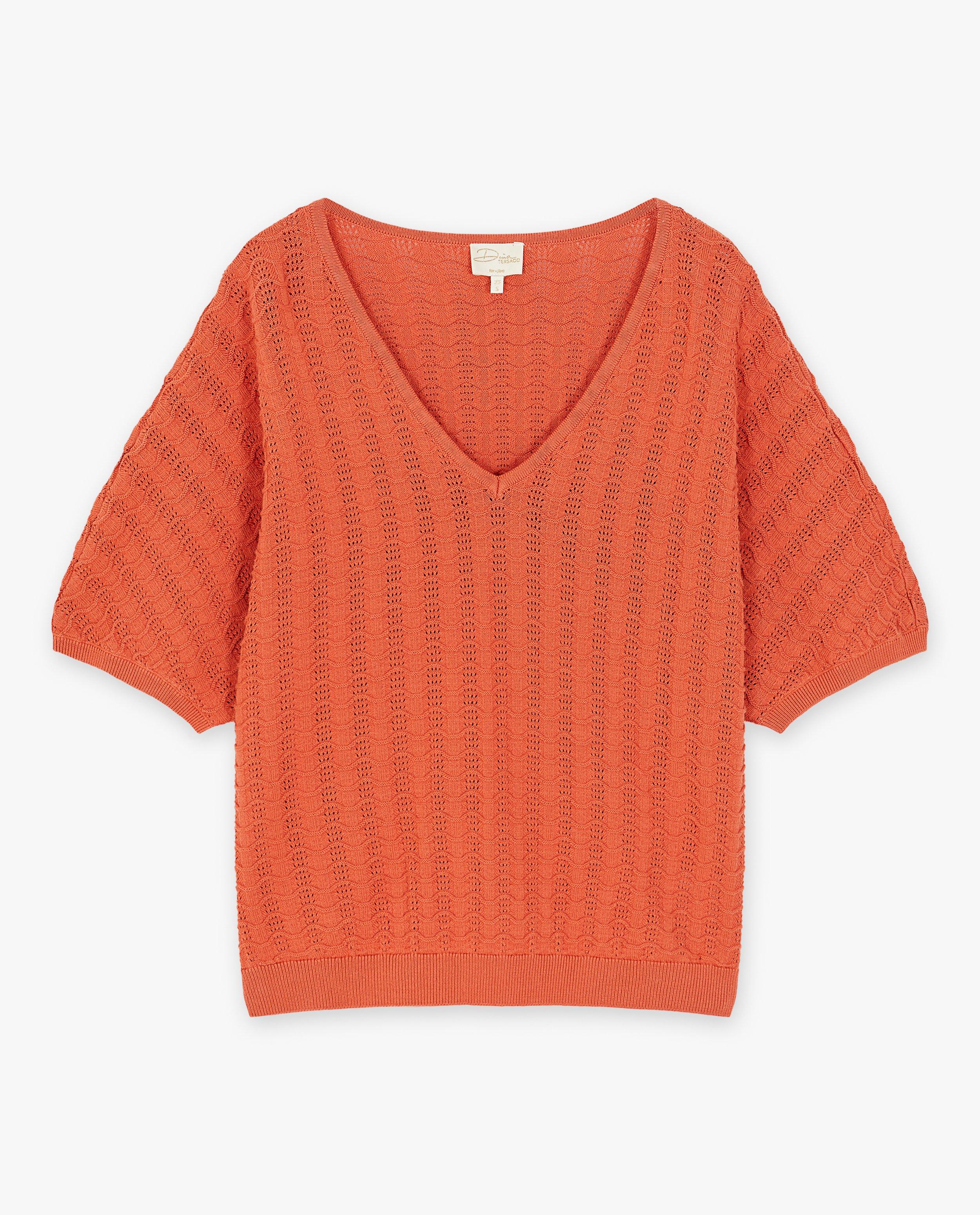 Pulls - Top en tricot à motif ajouré
