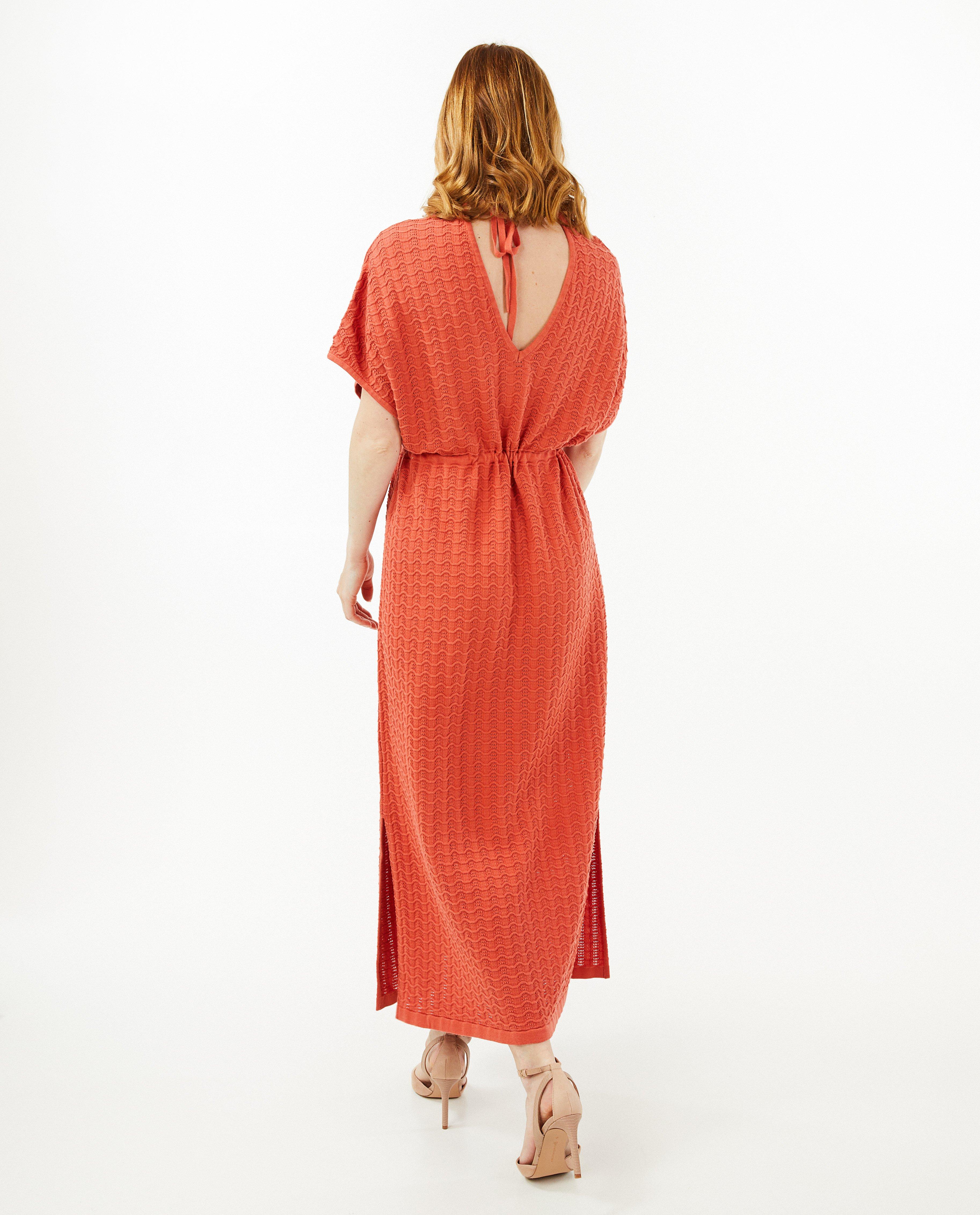 Robes - Robe en tricot ajouré