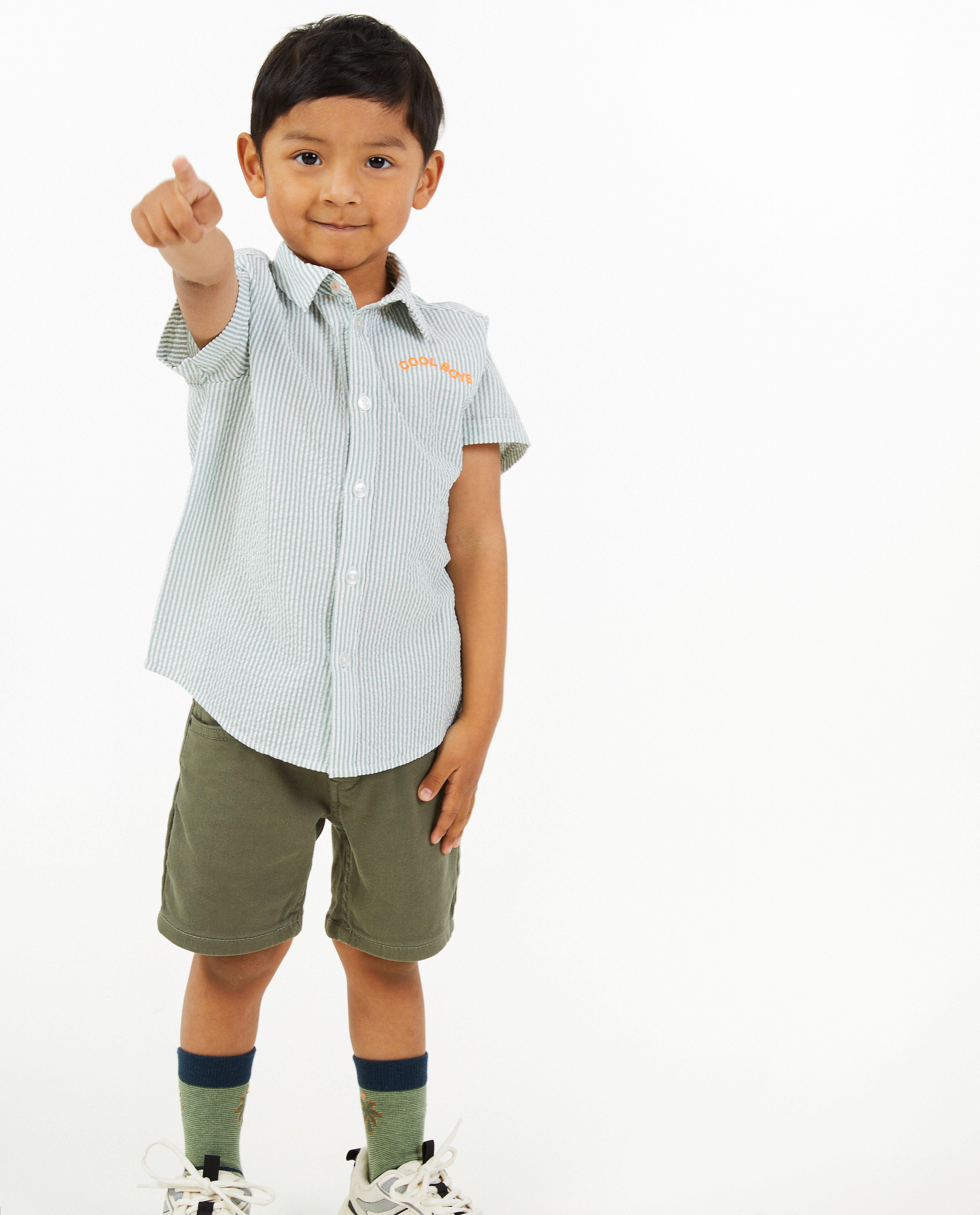 Hemd met strepen, 2-7 jaar - null - Familystories