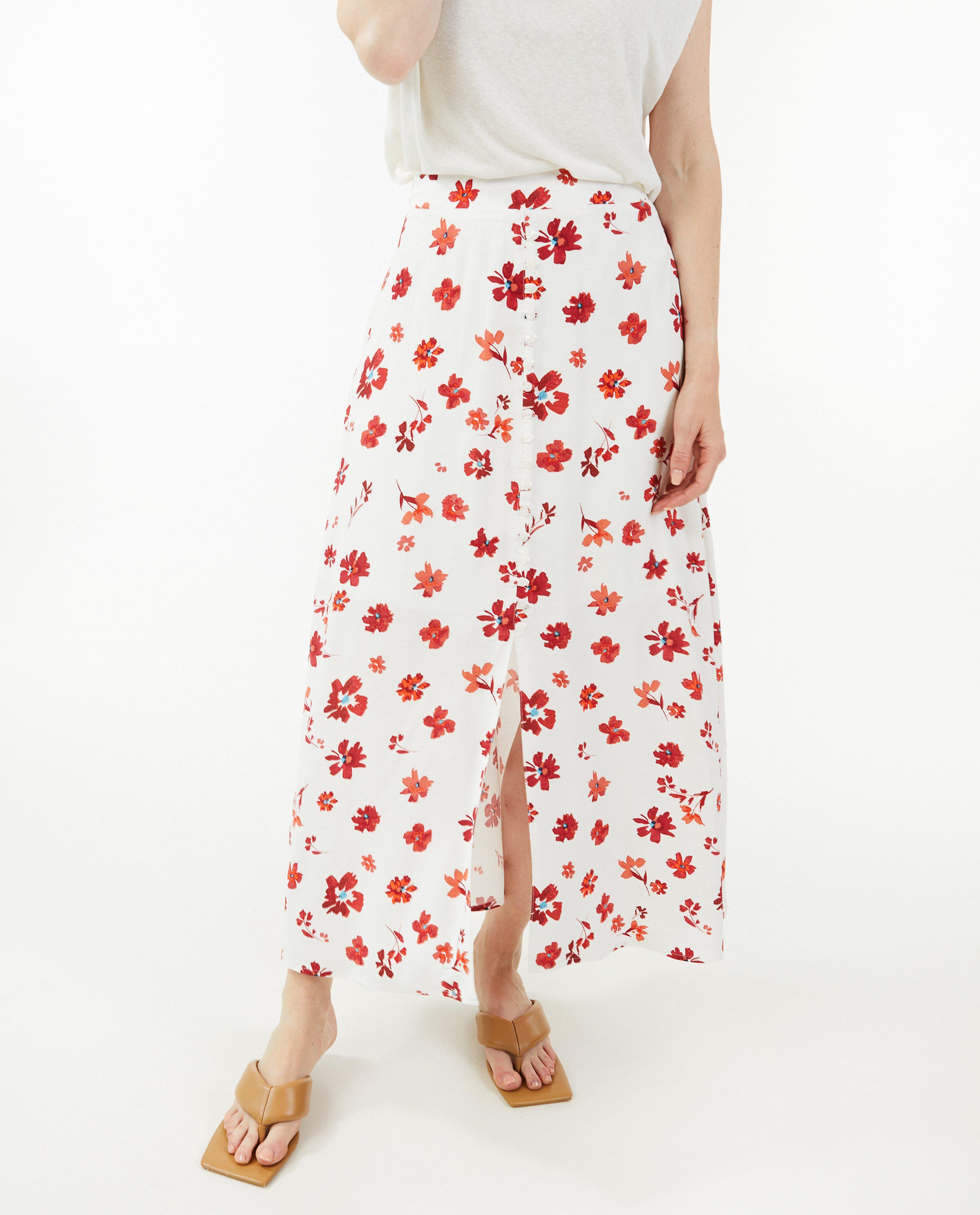Rokken - Rok met bloemenprint
