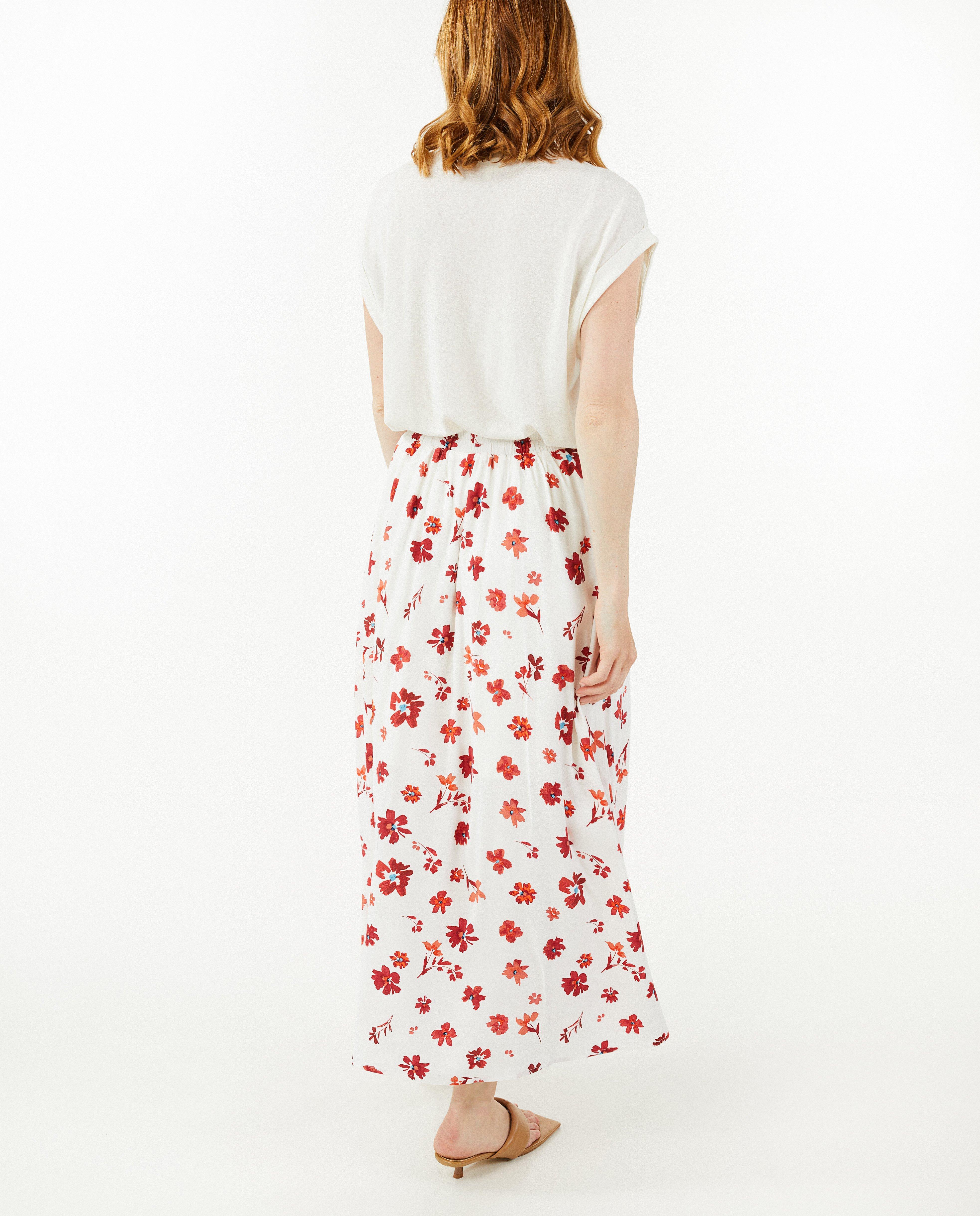 Rokken - Rok met bloemenprint