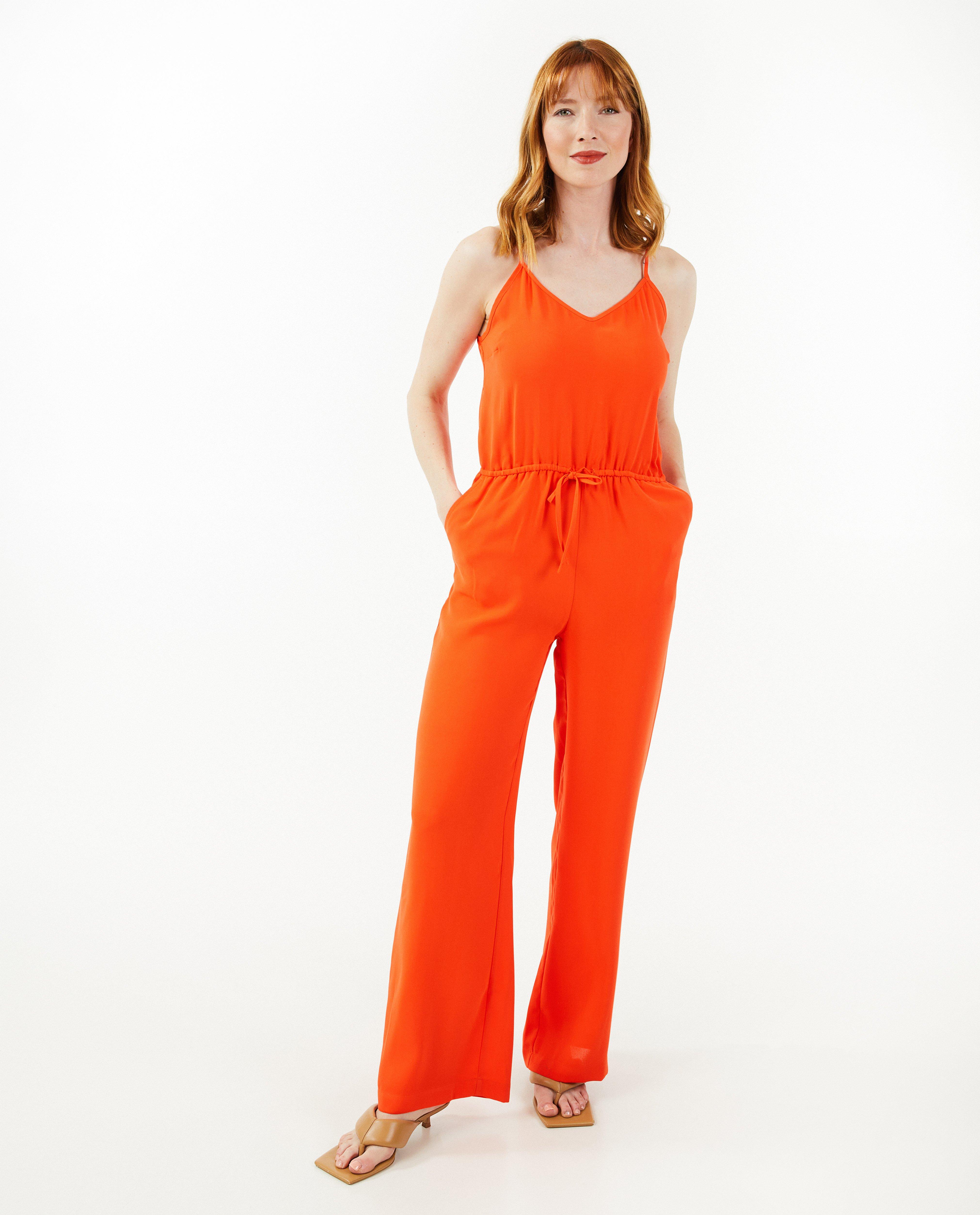 Jumpsuit - Rode jumpsuit