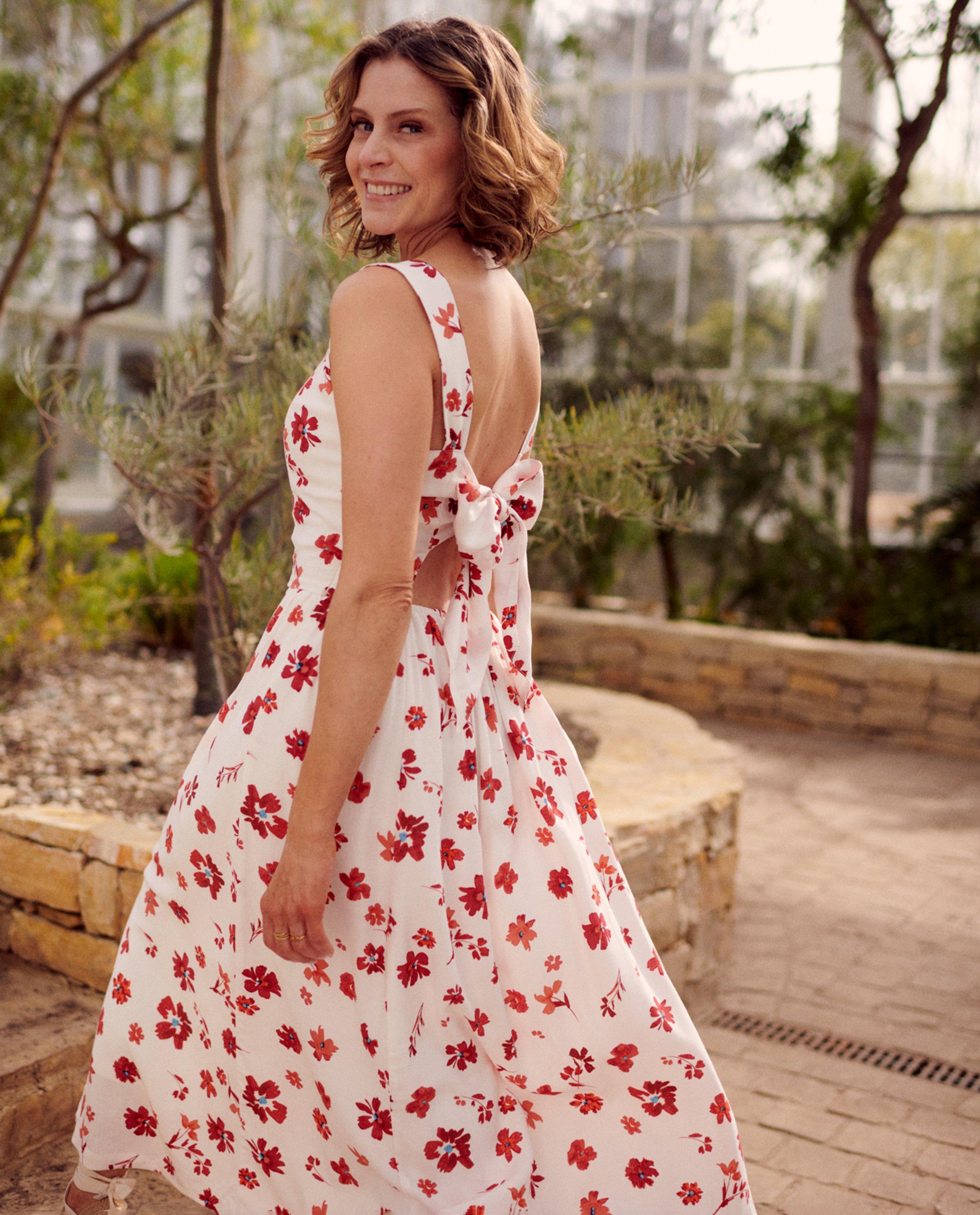 Kleedjes - Jurk met bloemenprint